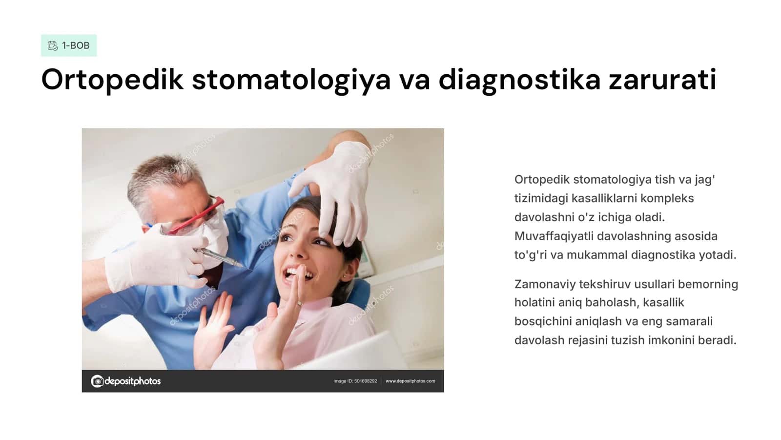 Ortopedik stomatologiyada bemorlarni qo‘shimcha tekshirish usullari. 2