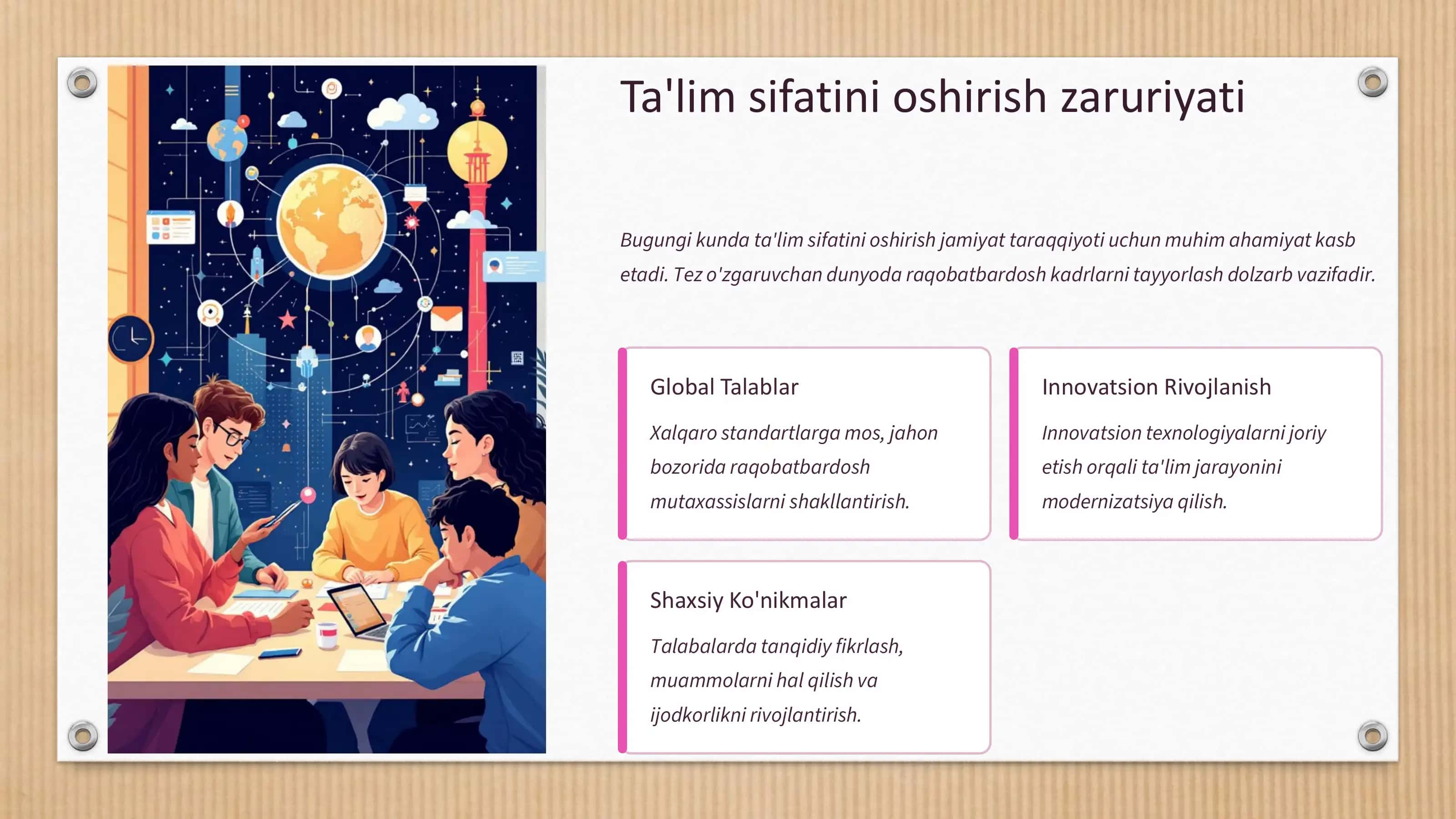O'quv-tarbiya jarayonini takomillashtirishda uslubiy ta'minot roli 2