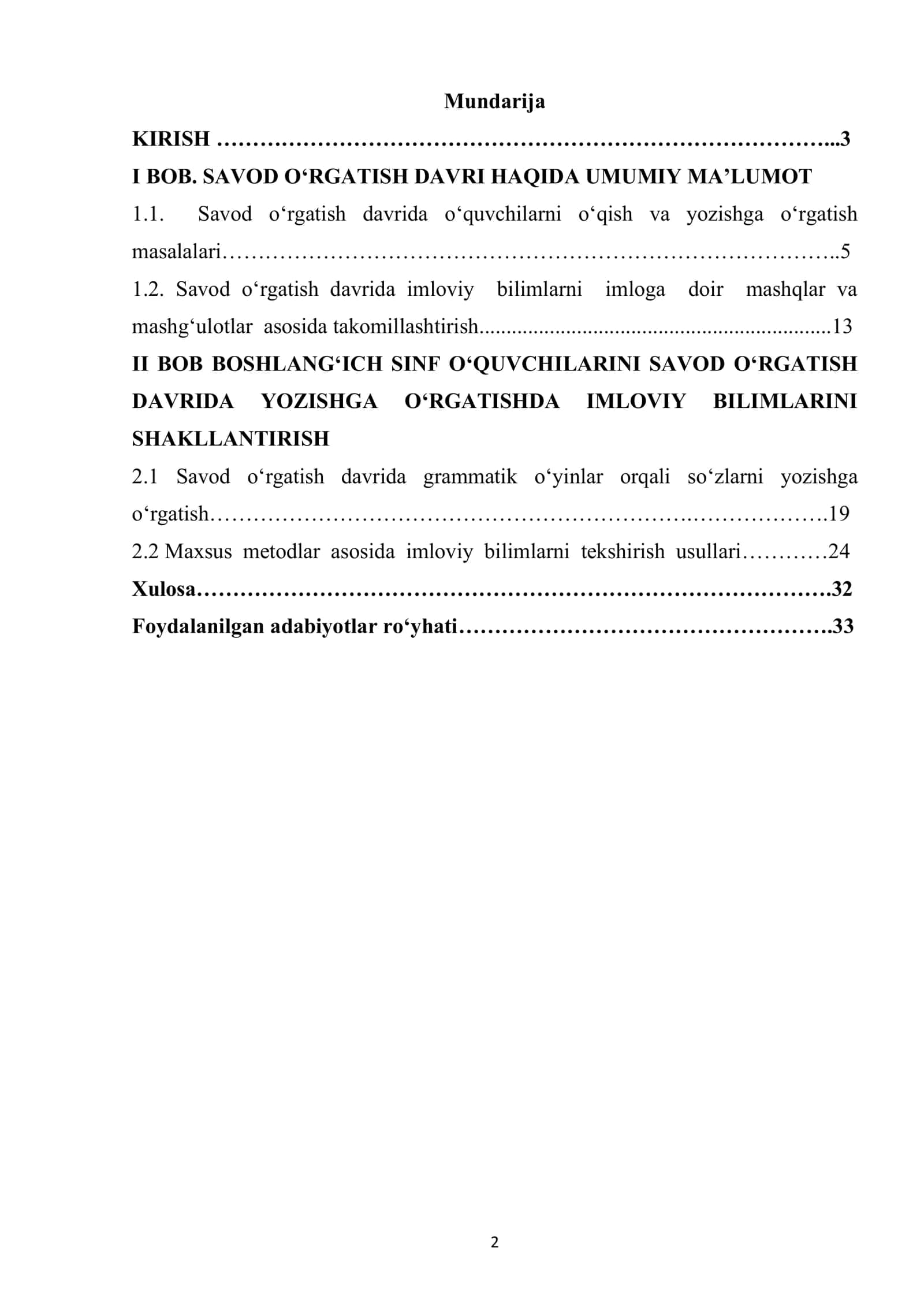 Savod o‘rgatish davrida yozuv darslarini tashkil qilishda ilg‘or texnologiyalarni qo‘llash 2