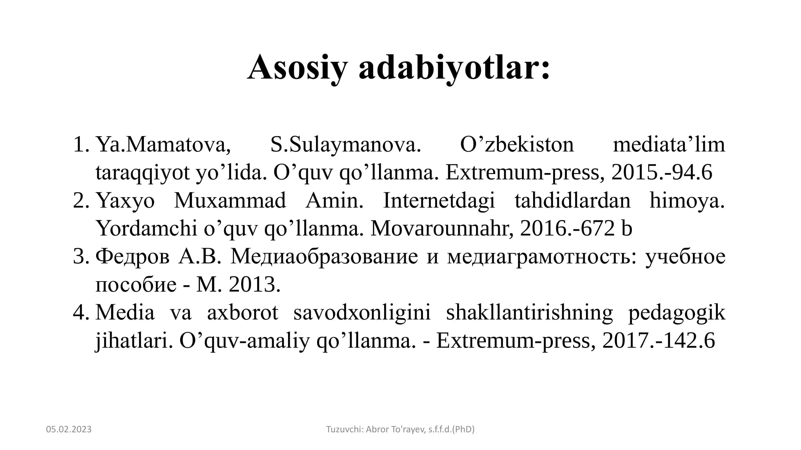Media savodxonlik va axborot madaniyati evolyutsiyasi hamda jamiyatdagi ahamiyati 2