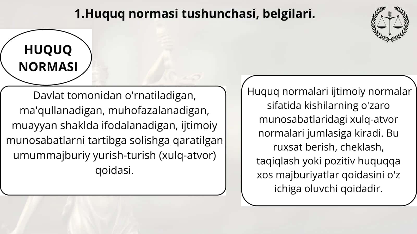 Huquq Normalari 2