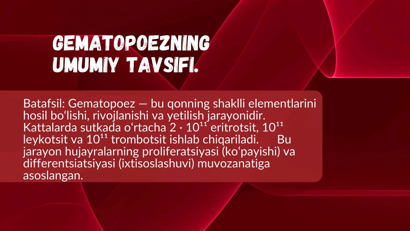 Fiziologiyadan slayd 3