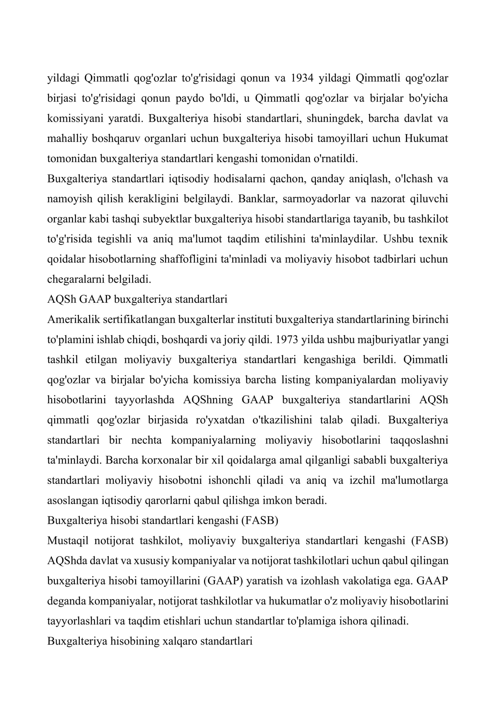 Buxgalteriya hisobining standartlari 3