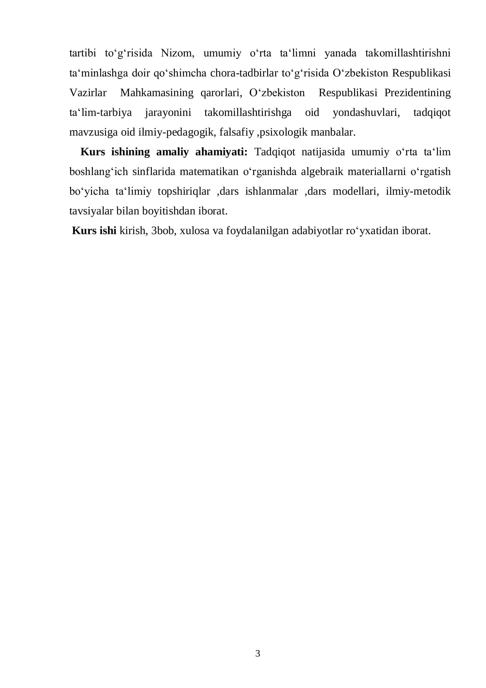 BOSHLANGICH SINF O‘QUVCHILARIGA TENGSIZLIK TUSHUNCHASINI O‘RGATISH METODIKASI 3