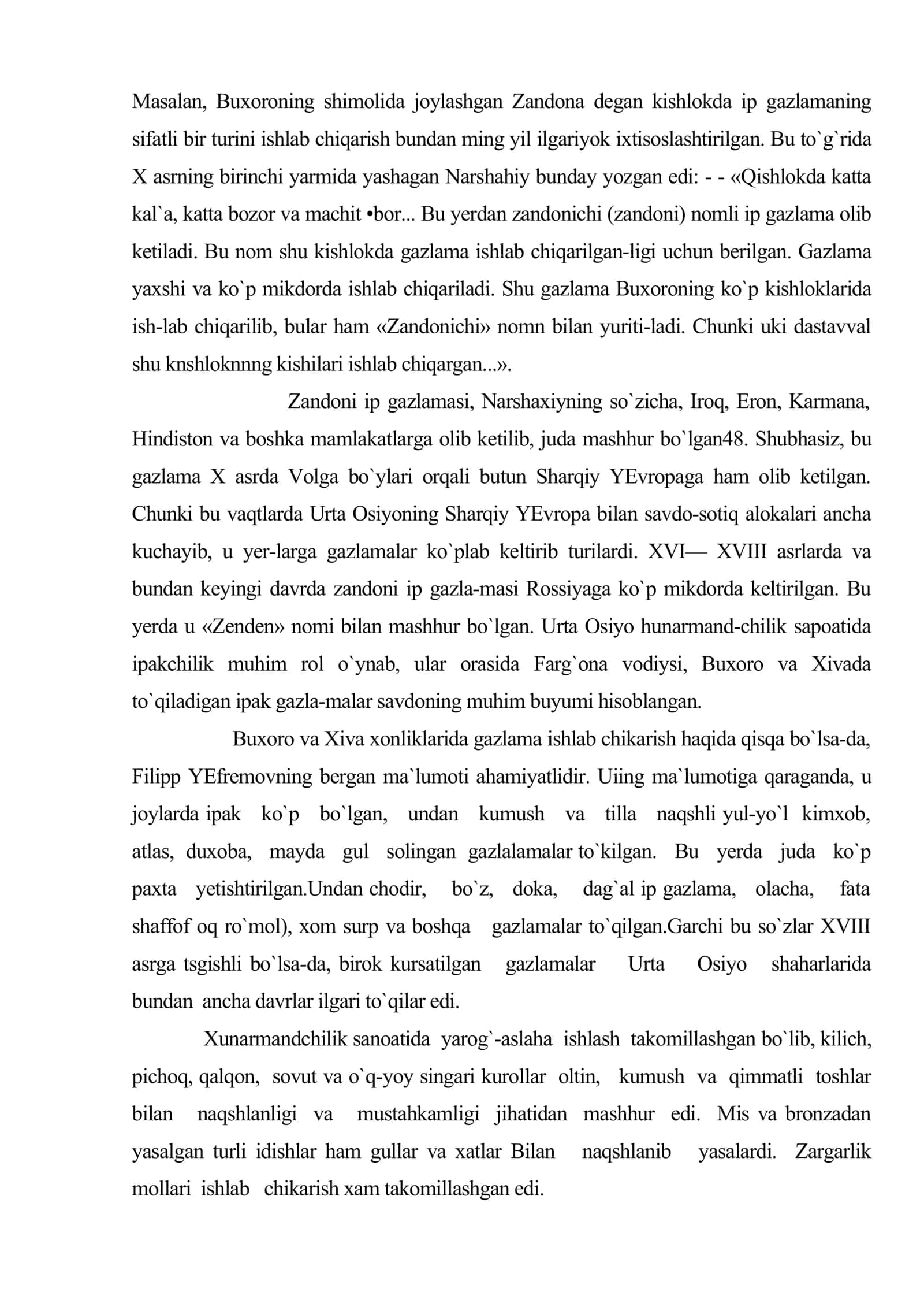 Rossiya- Xiva munosabatlari tarixidan va bu munosabatlarning keskinlashuvi 3