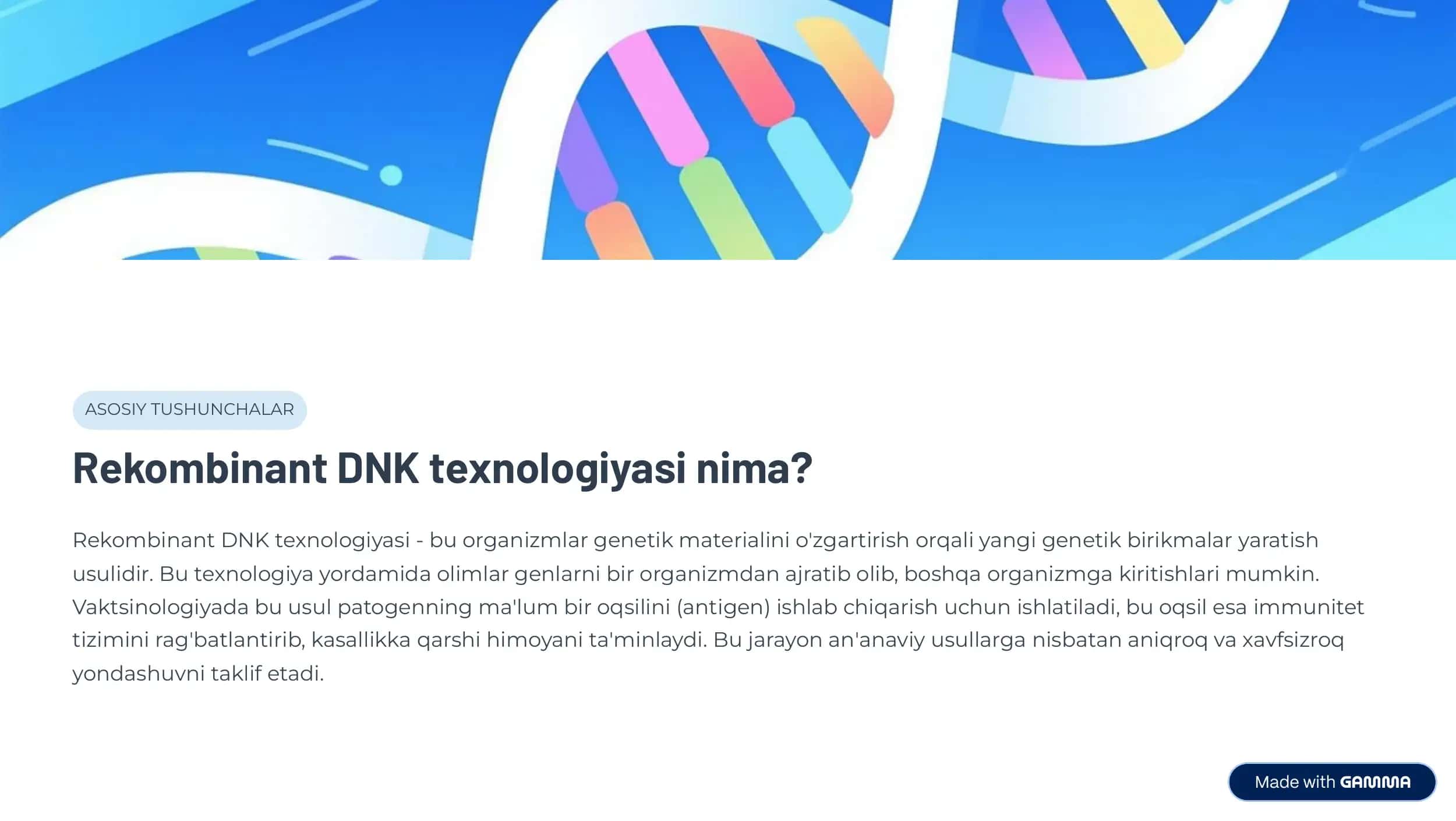 Rekombinant DNK 3