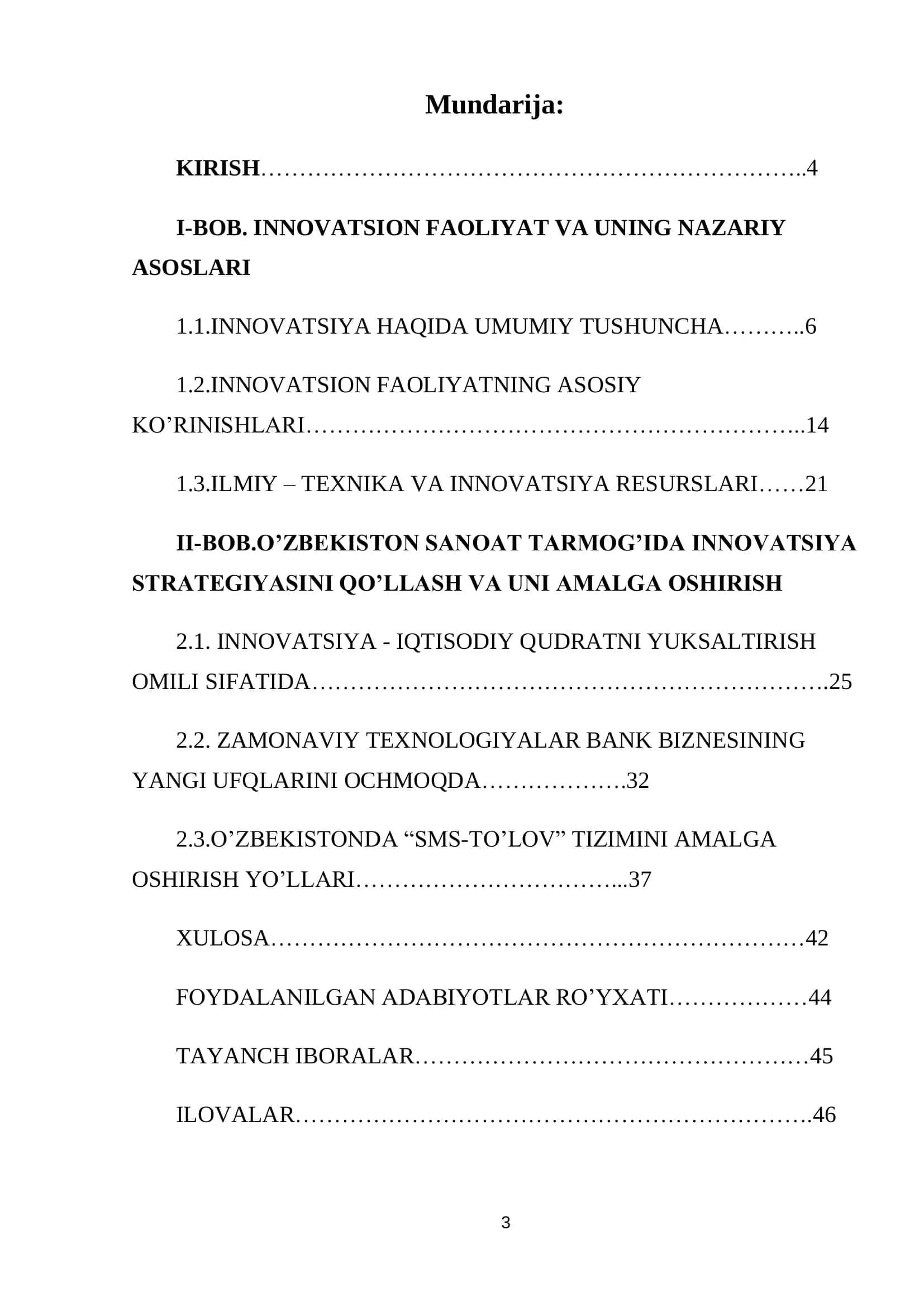 Servisda innovatsion faoliyat 3