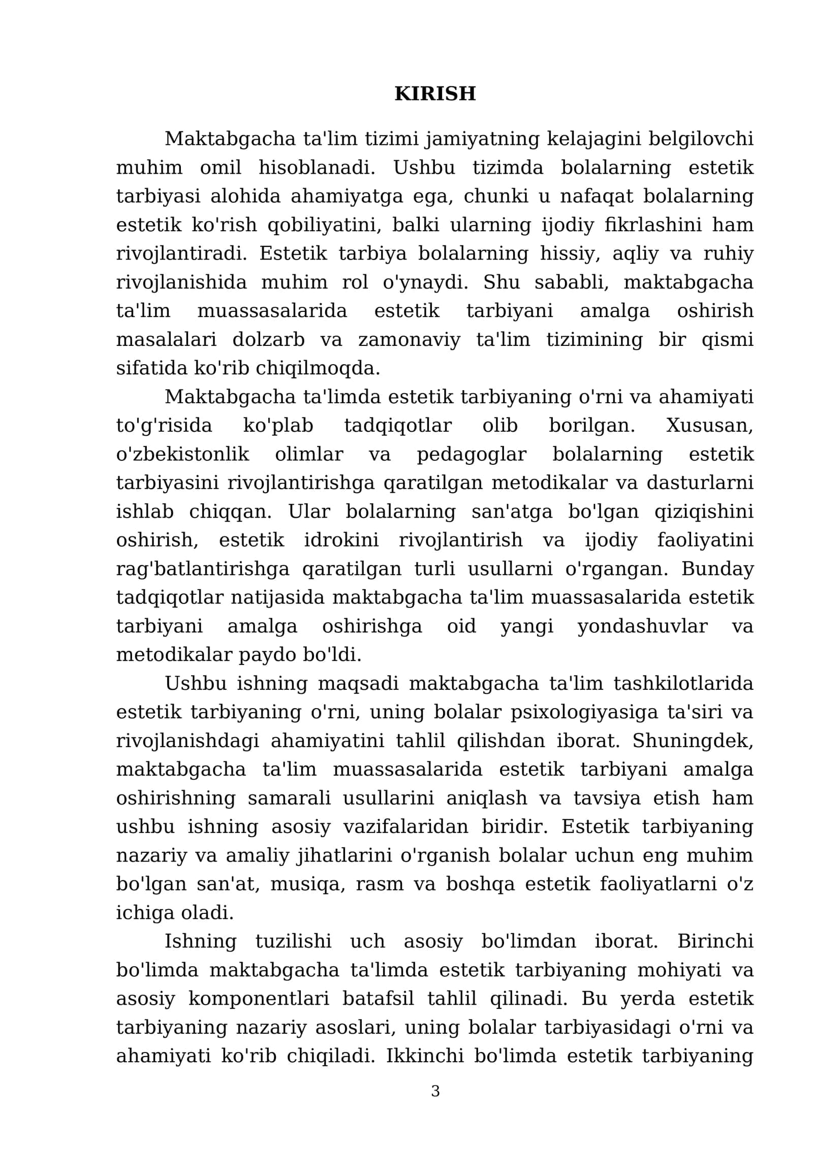 Maktabgacha talim tashkilotlarida estetik tarbiyaning òrni 3