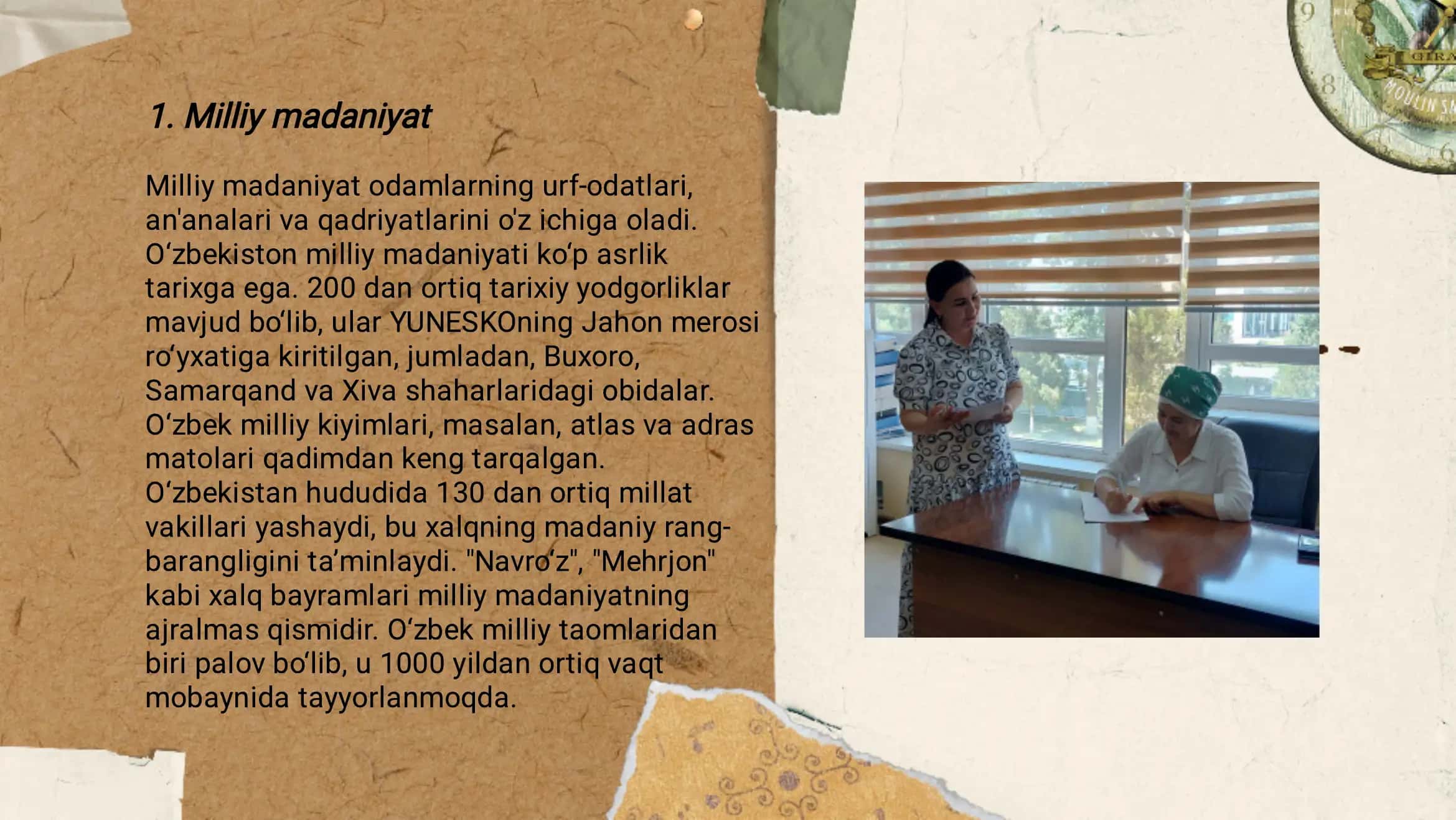 Milliy o'zlikni anglash 3