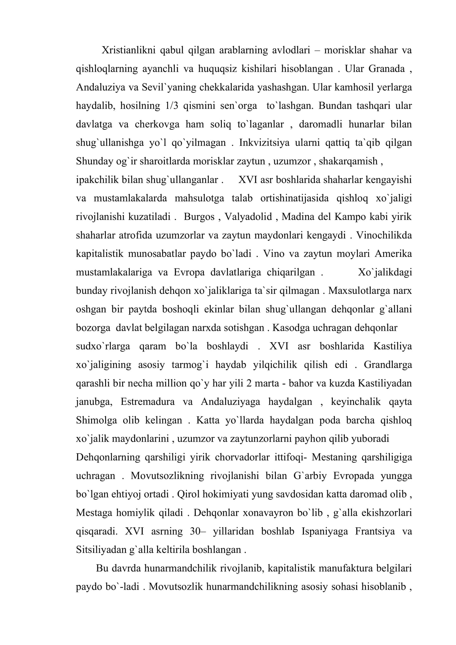 Ispaniya XVI asr – XVII asrning birinchi yarmida 3