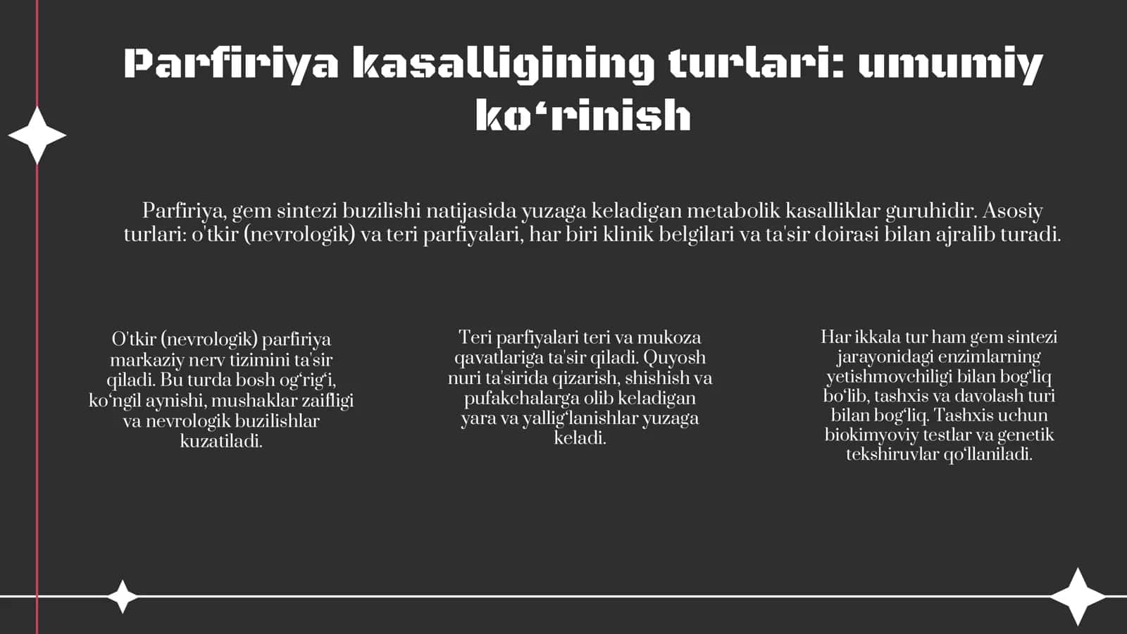 Parfiriya Kasalliklari 3