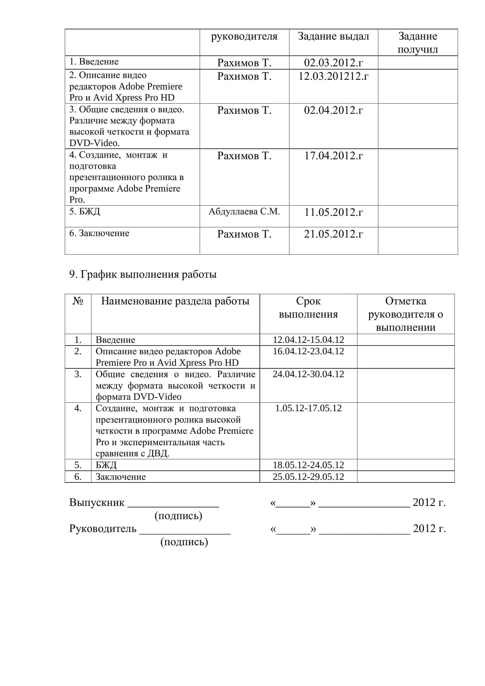 Создание презентационного ролика высокой четкости и сравнение его с ДВД 3