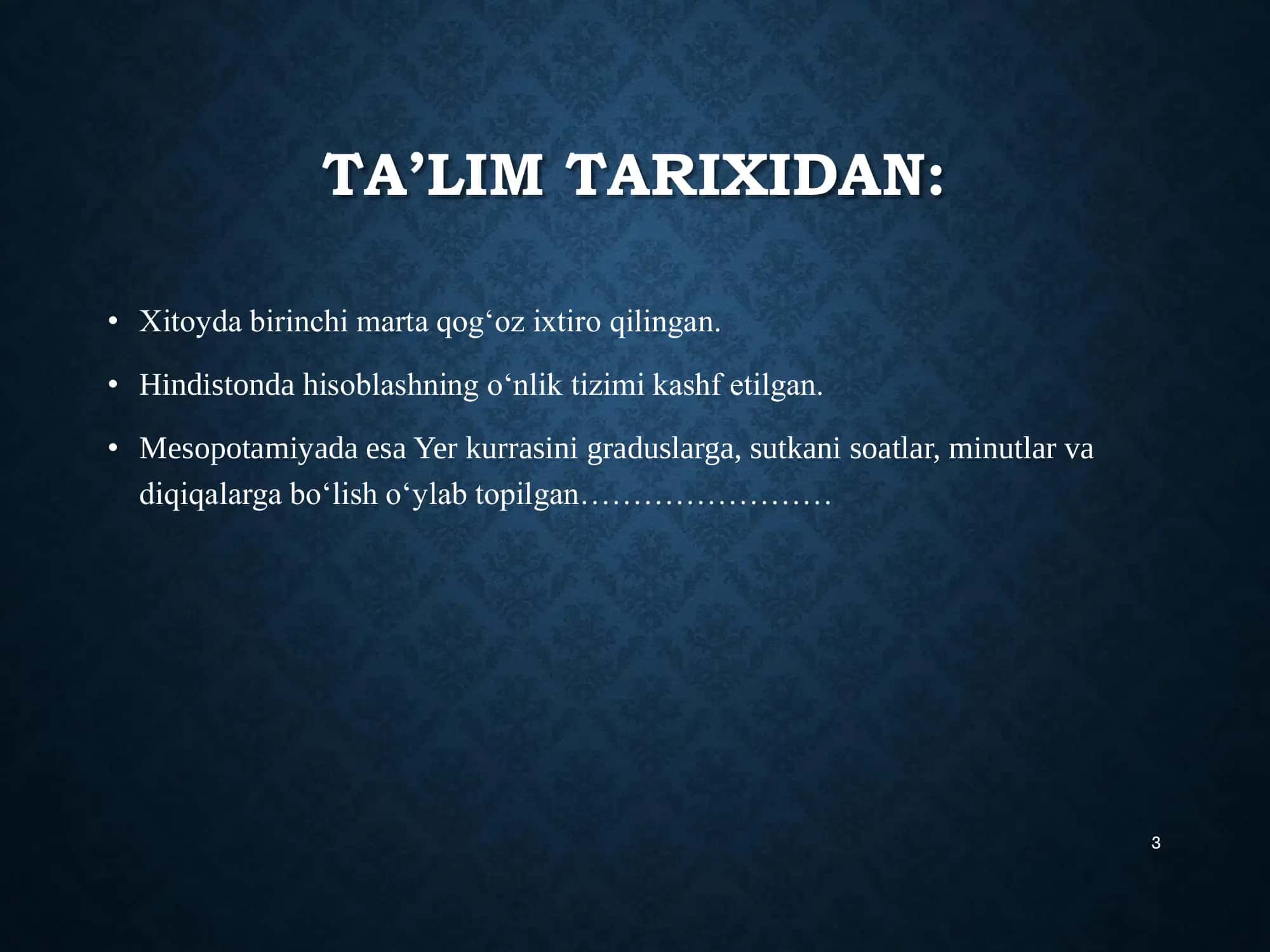 Zamonaviy ta’lim sohasidagi ilg‘or xorijiy tajribalar 3