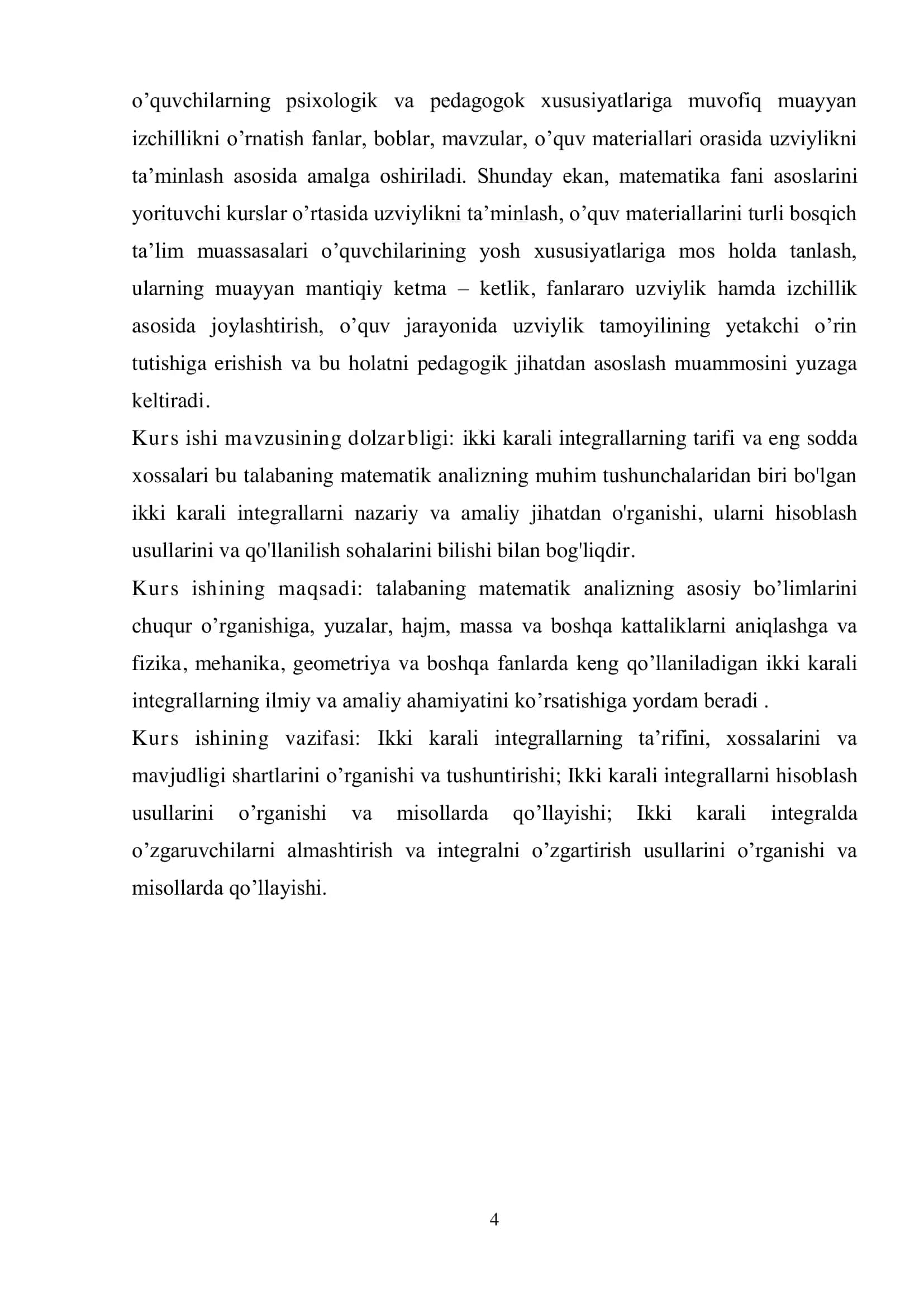 ikki karrali integral 3