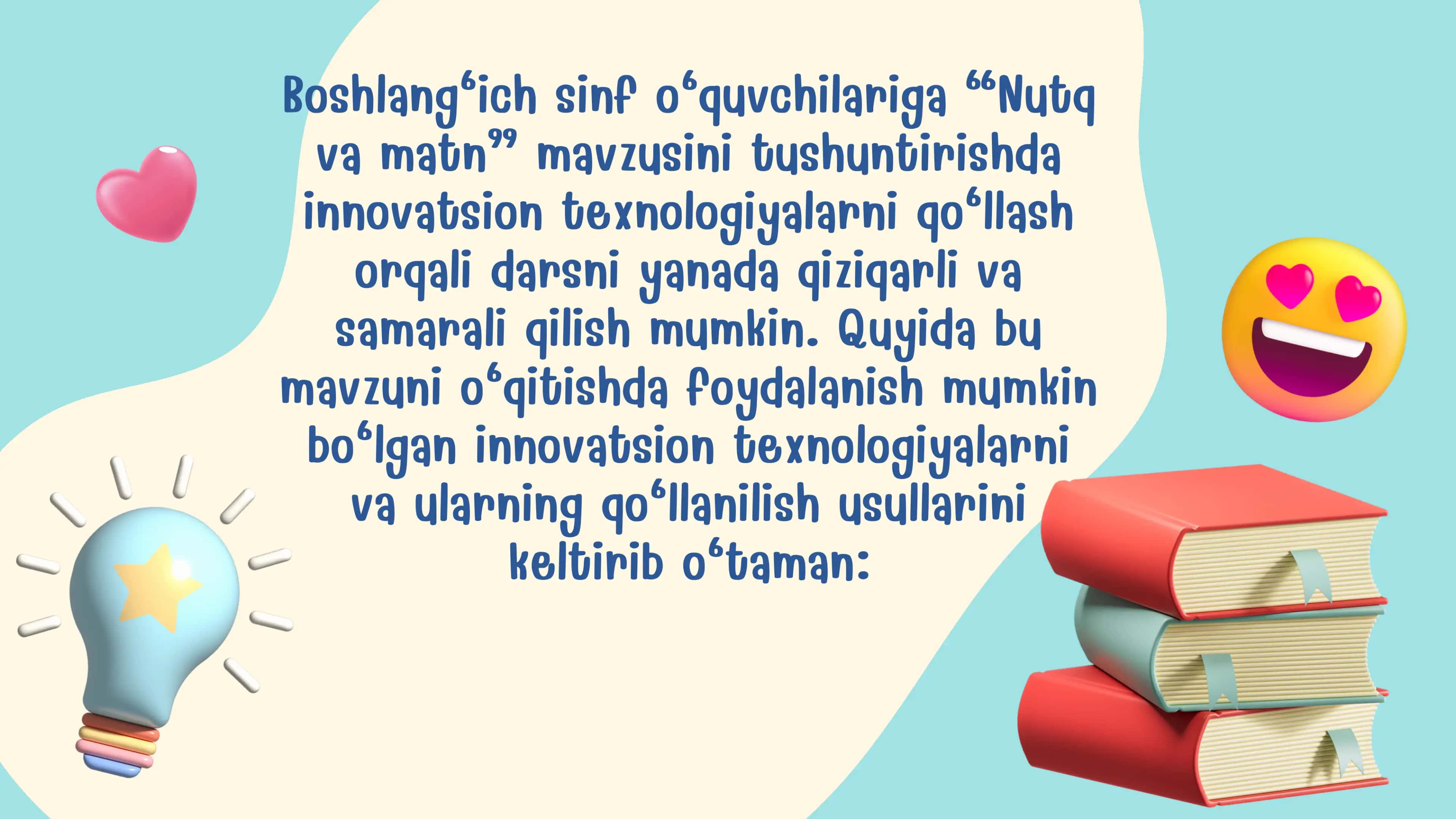 Nutq va matn mavzulari 3
