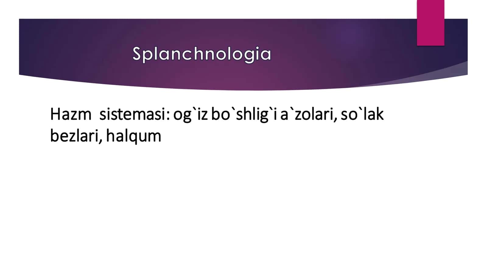 Hazm a’zolarining rentgenanatomiyasi 3