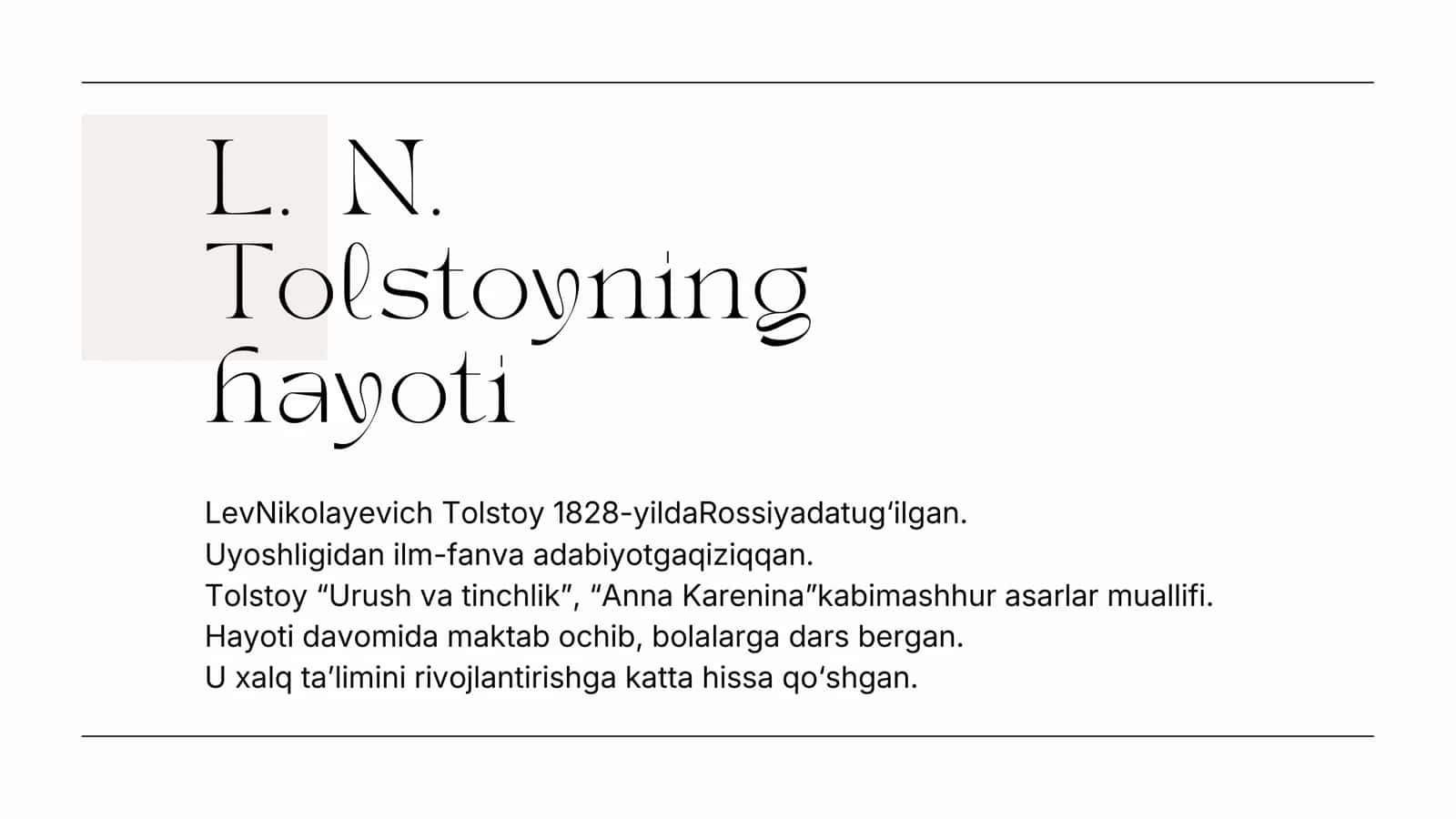 L. N. Tolstoyning pedagogik qarashlari 3