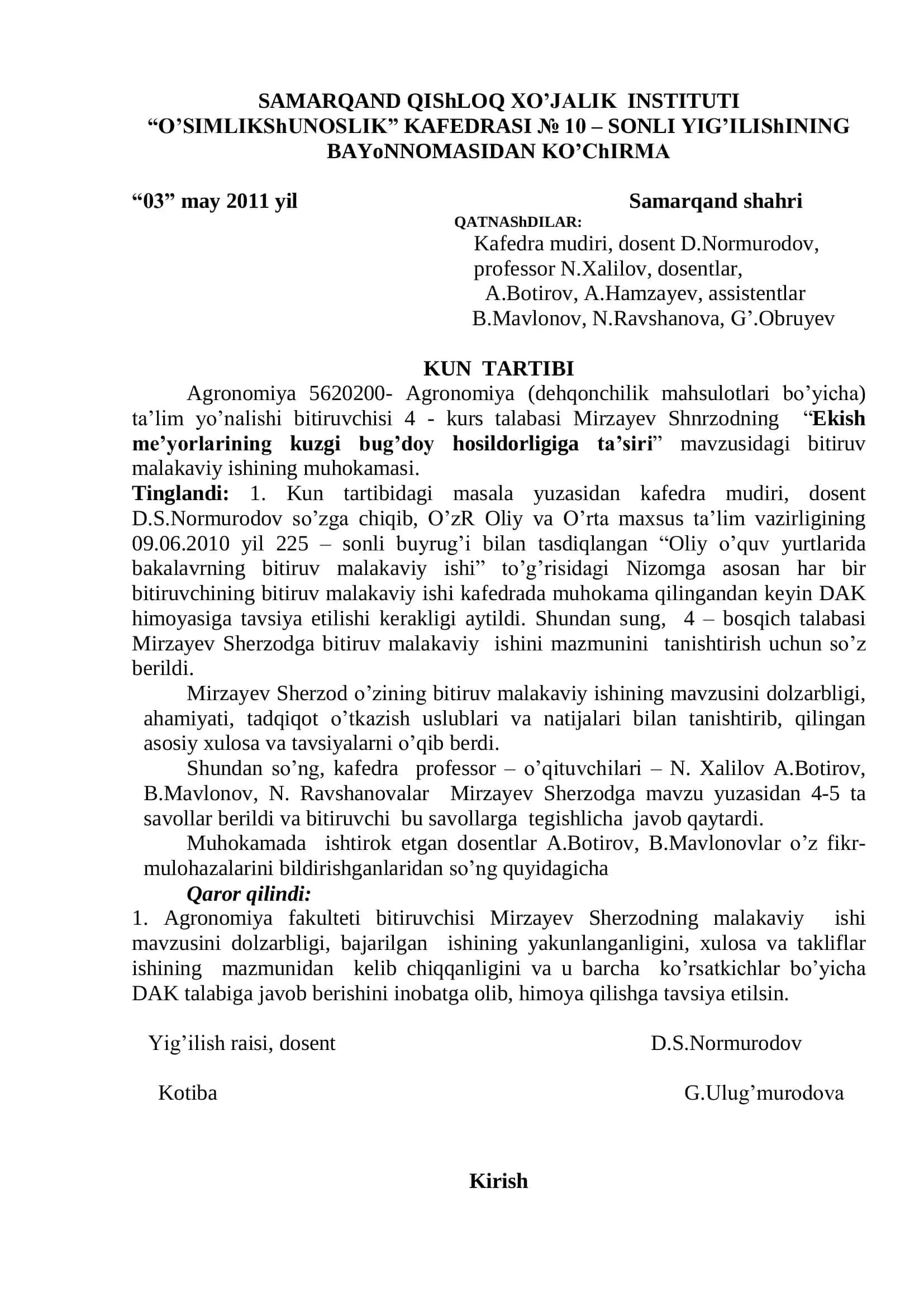 Mirzayev Sherzodning BITIRUV MALAKAVIY IShI 3