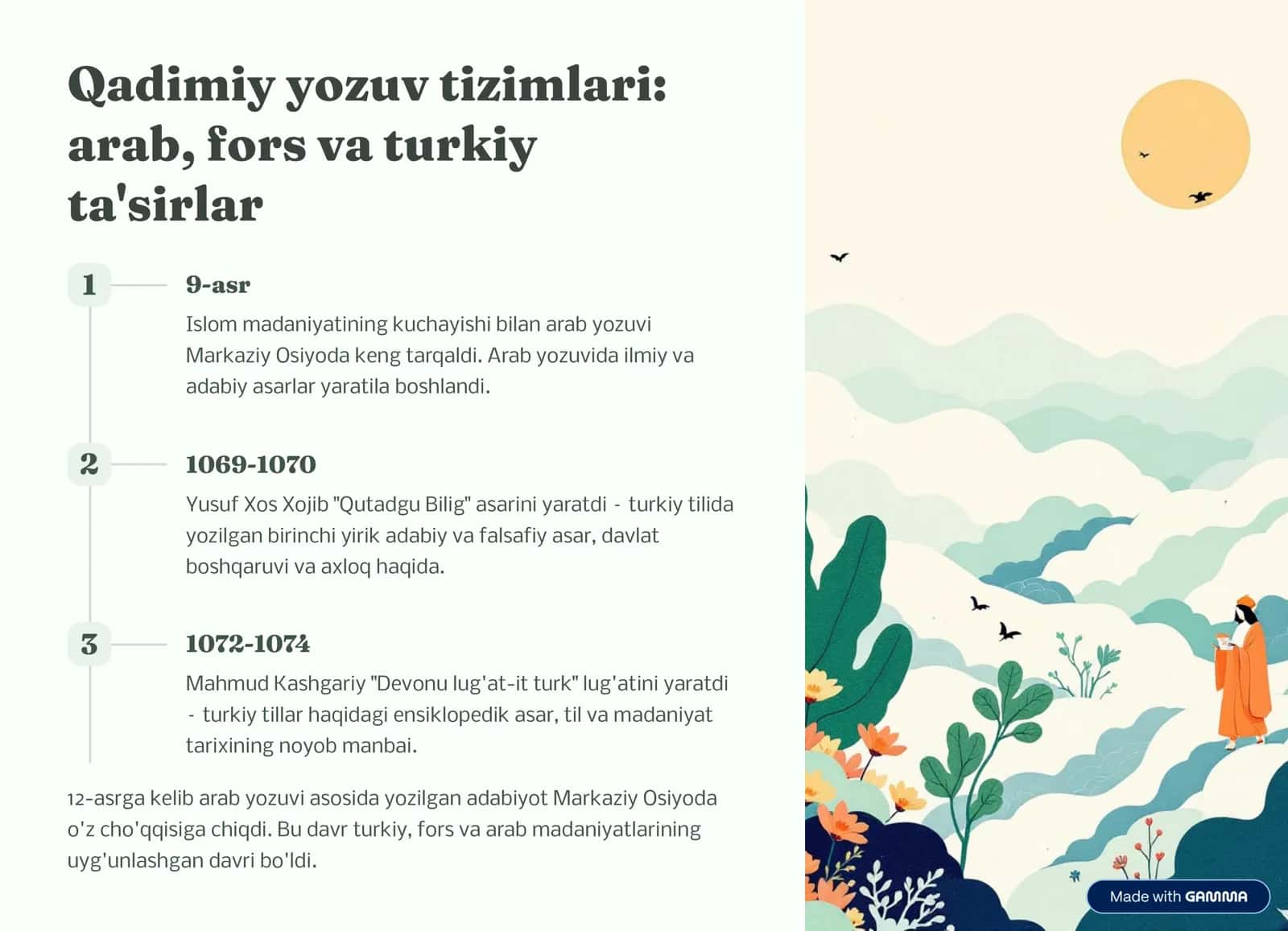 Qadi,iy xalqlar va ular.i.g yozuvlari 3