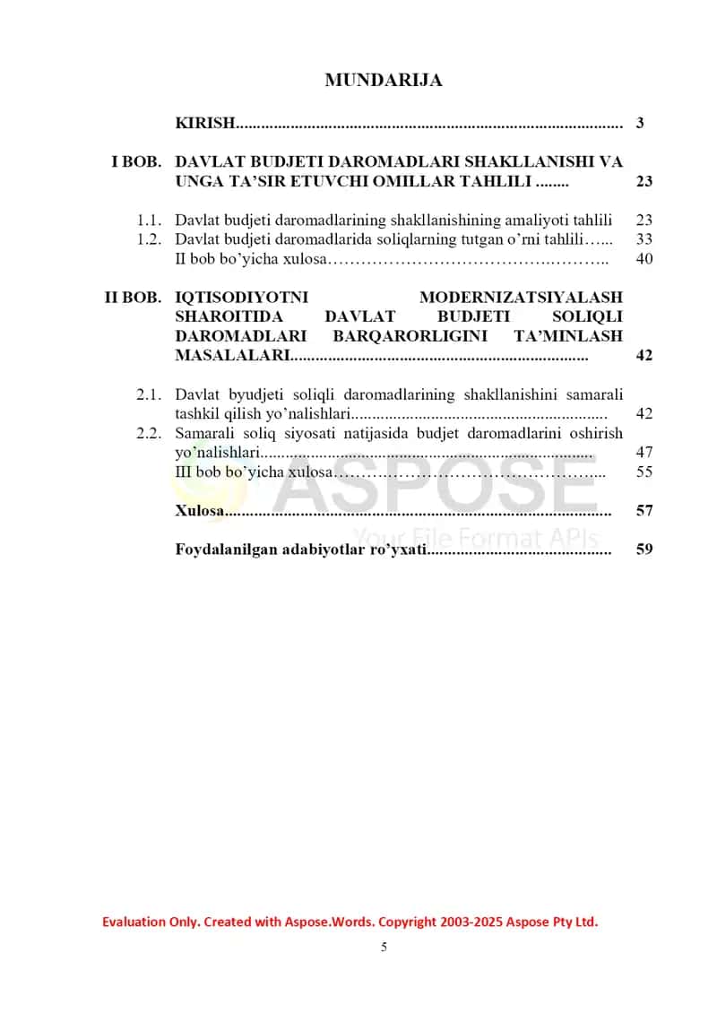 IQTISODIYOTNI MODERNIZATSIYALASH SHAROITIDA DAVLAT BUDJETI 3