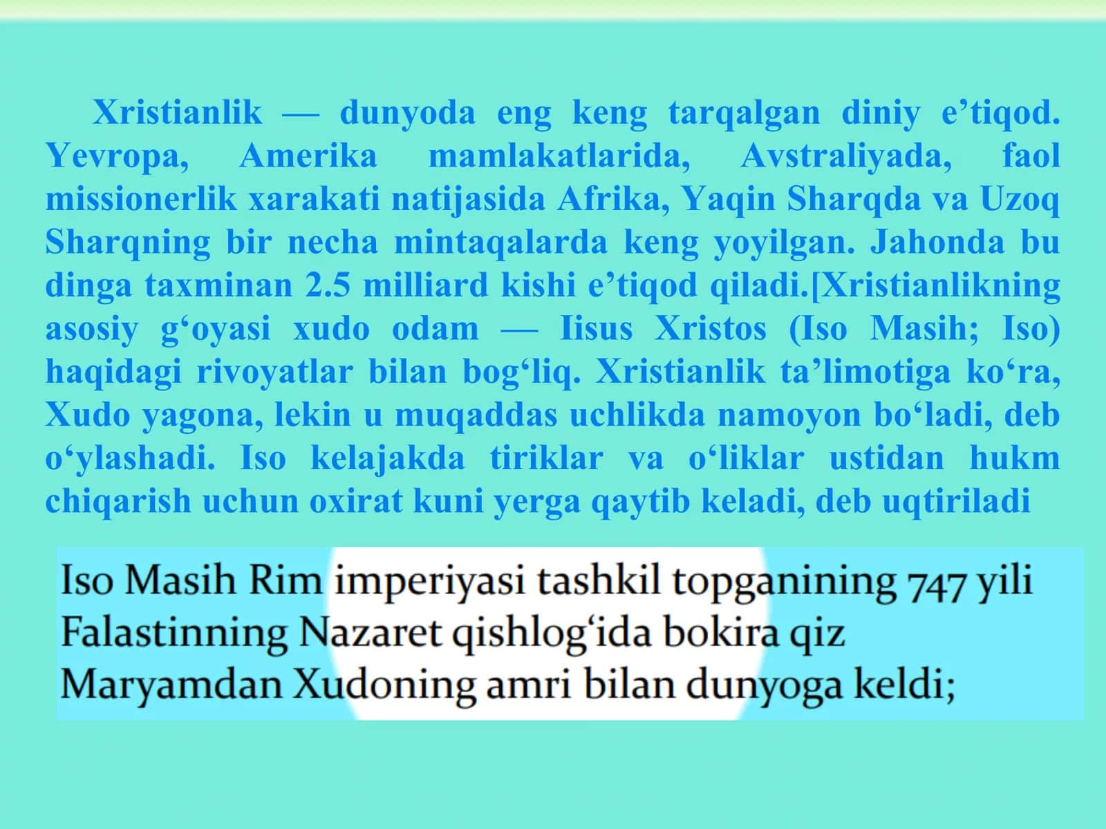 Xristianlik dini 3