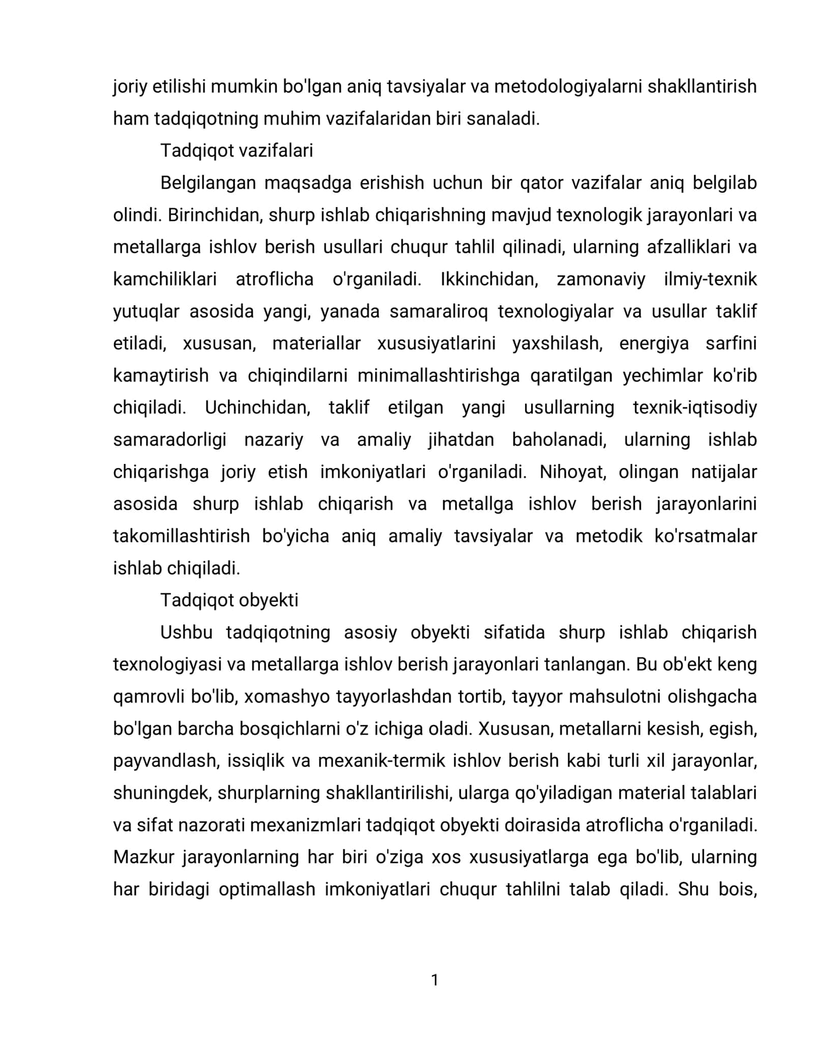 SHURP ISHLAB CHIQARISH TEXNOLOGIYASINING NAZARIY ASOSLARI VA ZAMONAVIY HOLATI 3