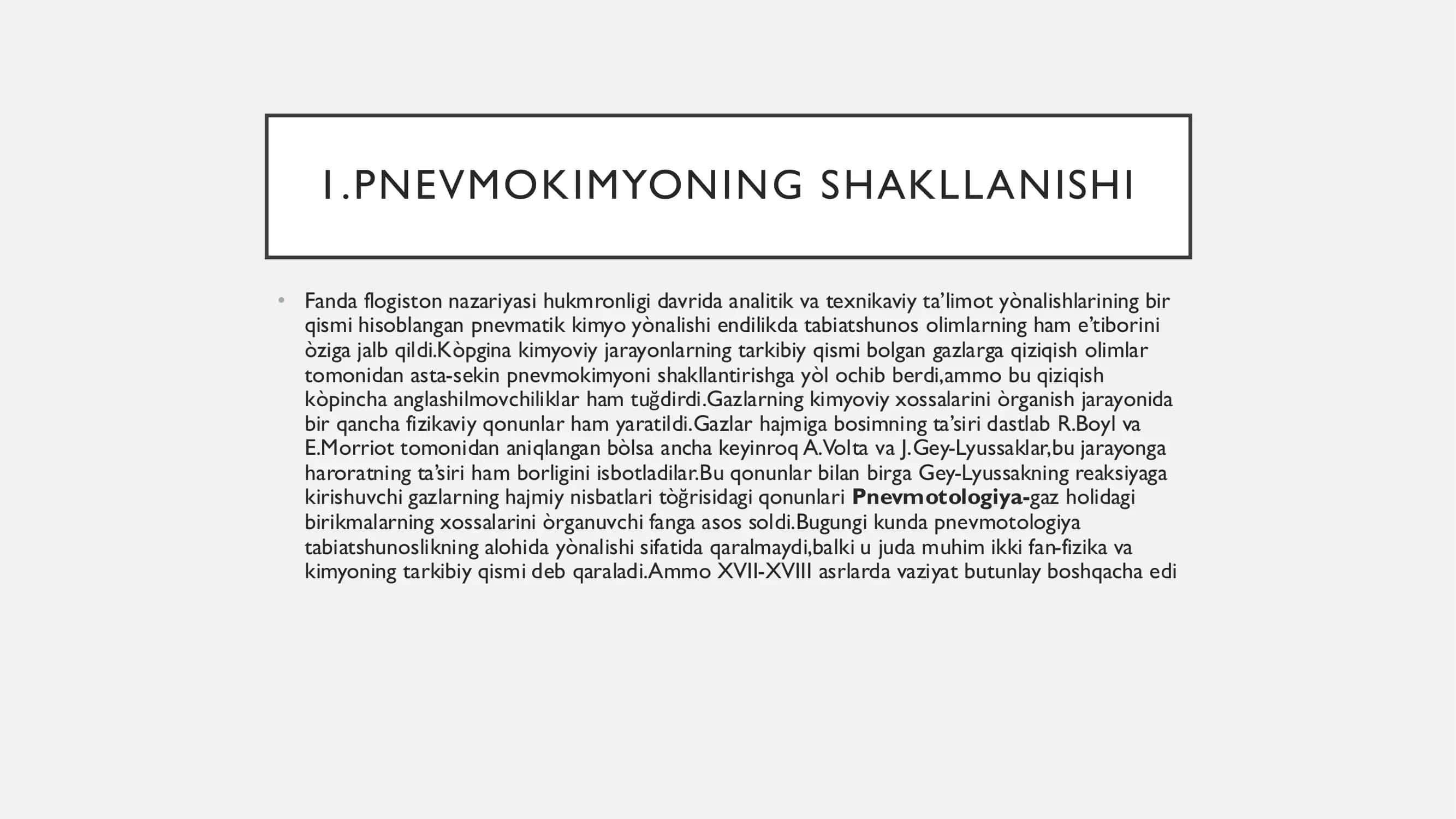 PNEVMOKIMYONING SHAKLLANISHI 3