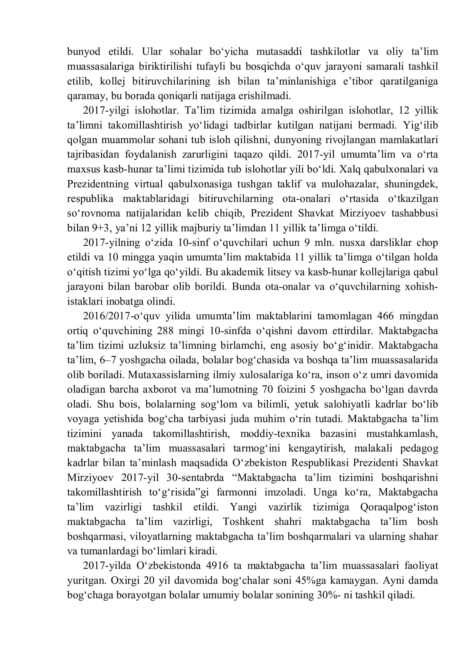 Ta'lim tizimi 3