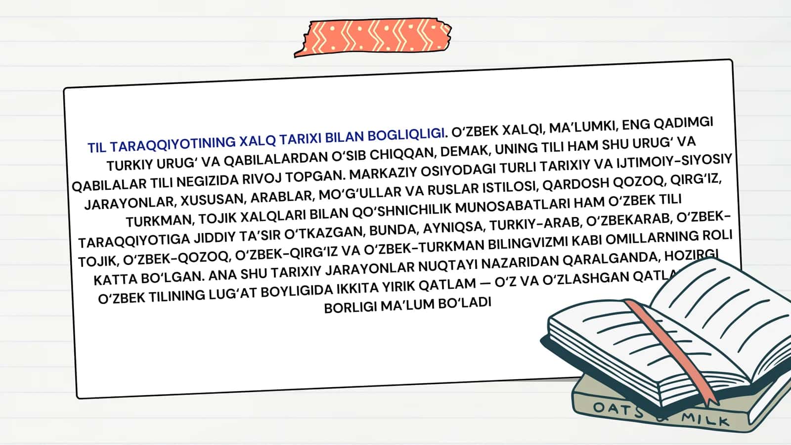 Oʻz qatlam va oʻzlashma qatlam 3