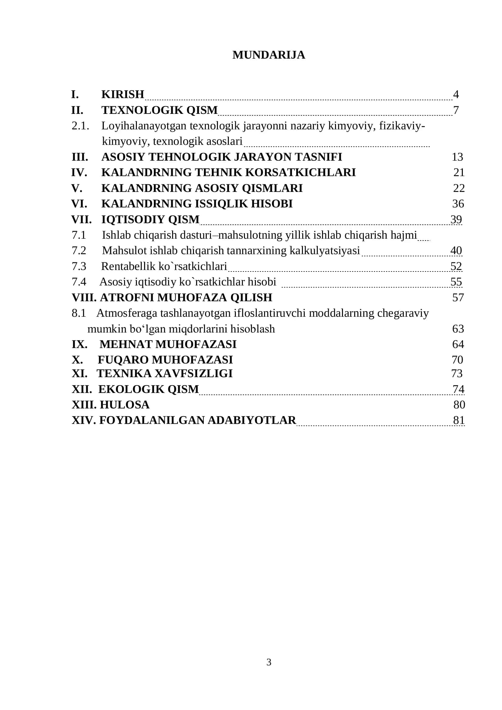 Transportyor lentalarni ishlab chiqarishda yarim tayyor mahsulotlarni ishlab chiqarish texnologiyasi 3