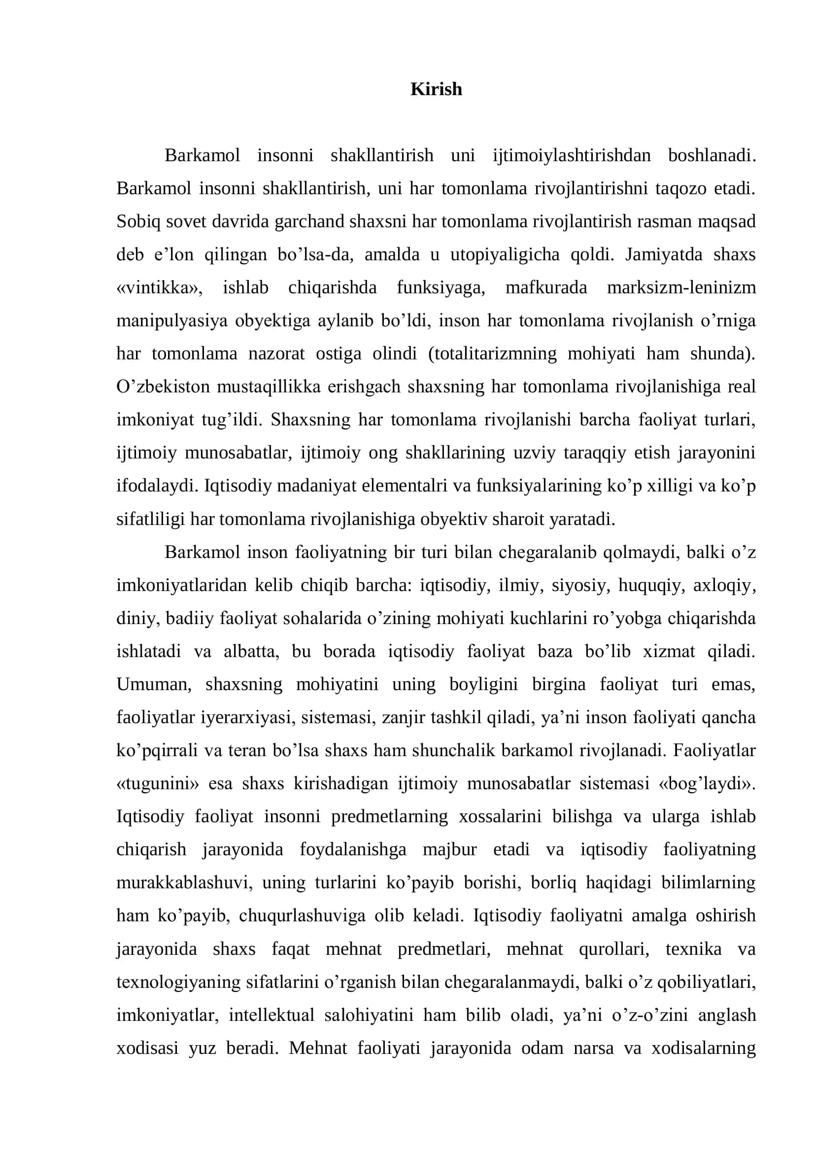 IQTISODIY MADANIYATNING BARKAMOL INSONNI TARBIYALASHDAGI O’RNI 3