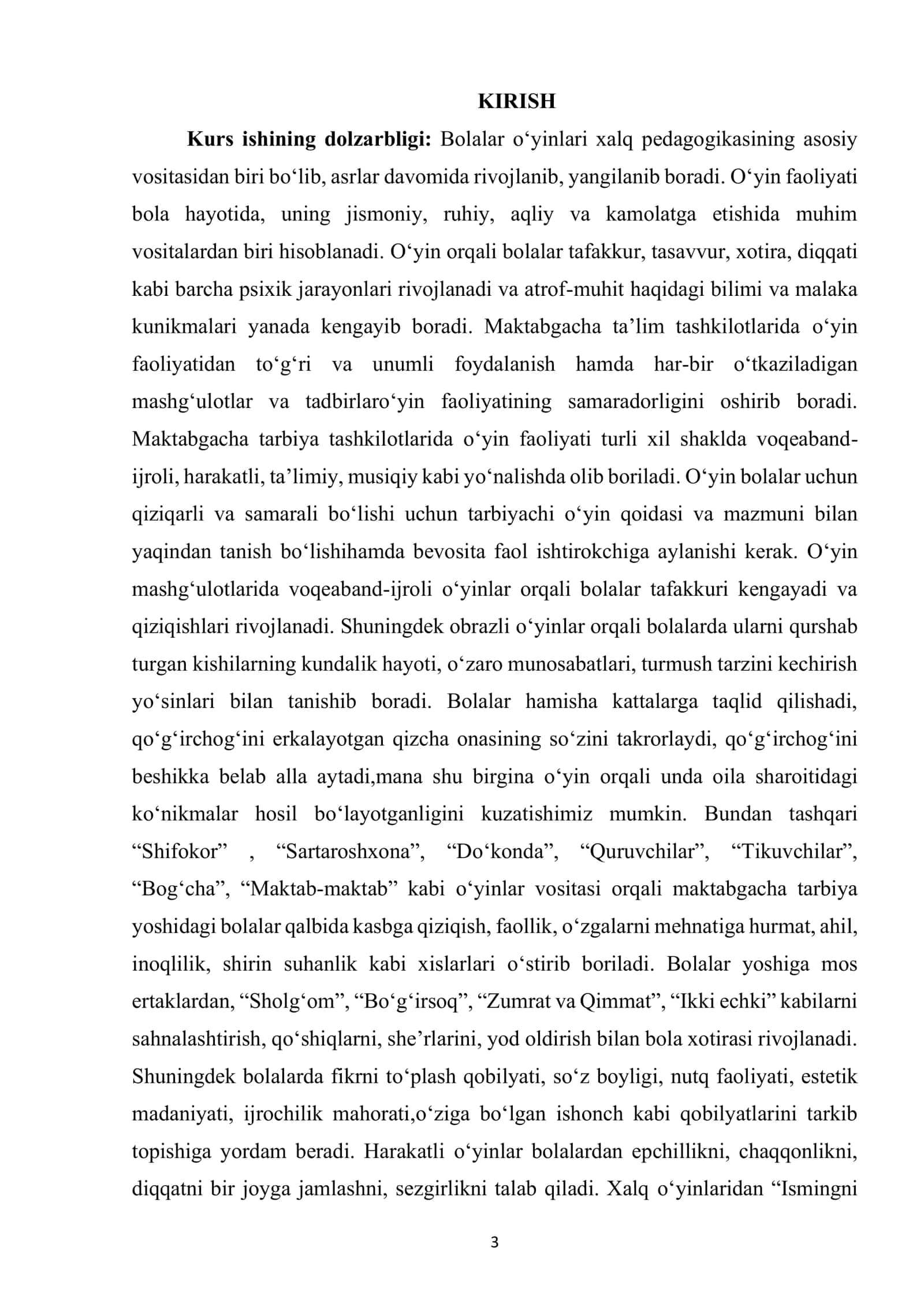 QOIDALI O‘YINLAR BOLALARGA TA’LIM BERISH SHAKLI 3