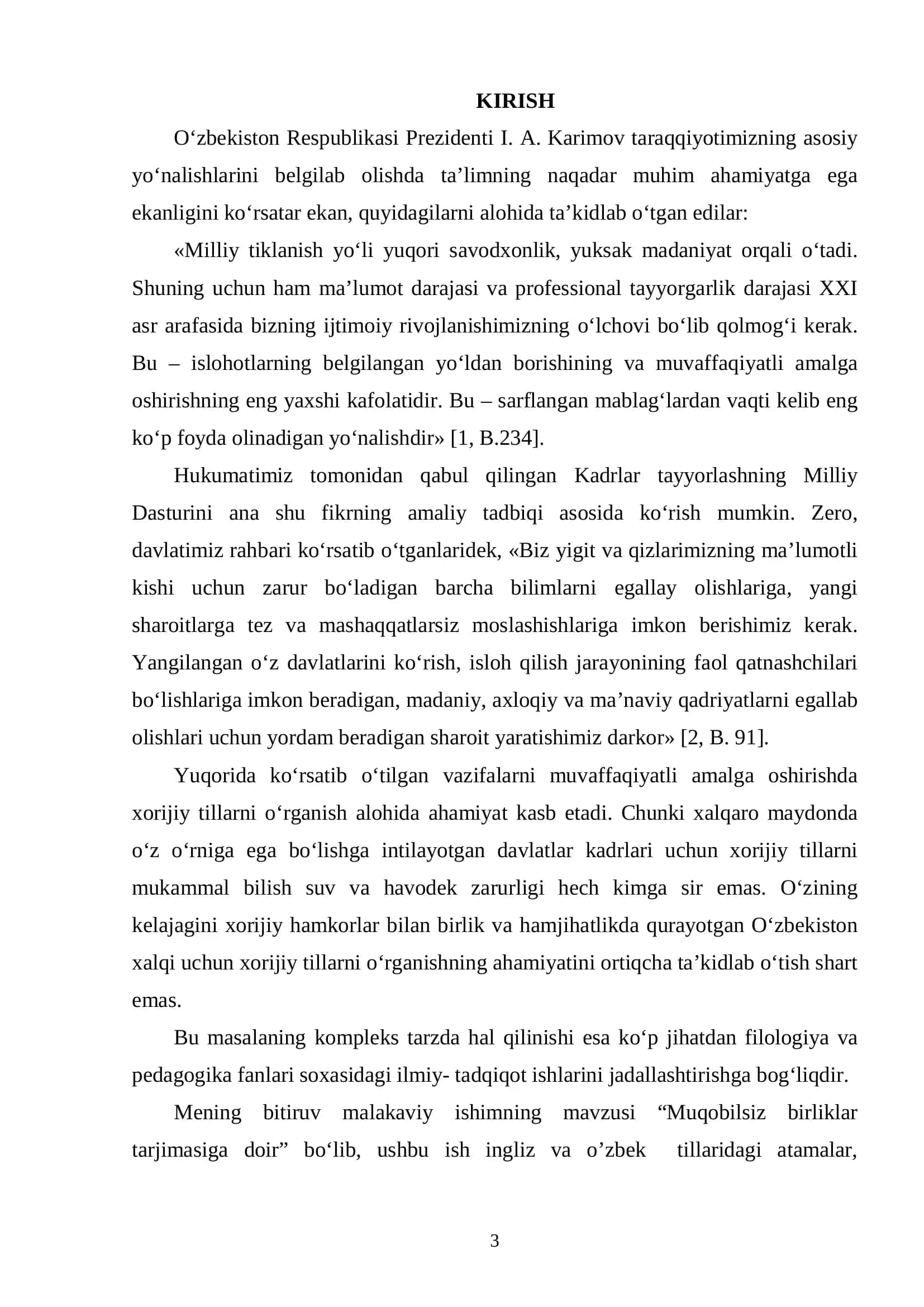 TARJIMADA MUQOBILSIZ BIRLIKLAR TARJIMASIGA DOIR 3