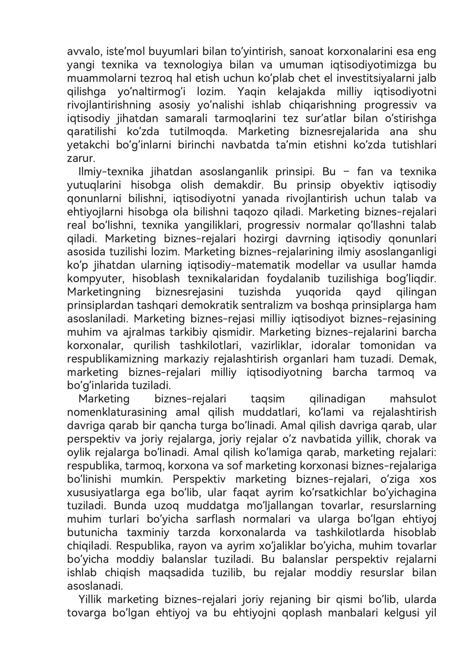 Marketing – biznes rejasi 3