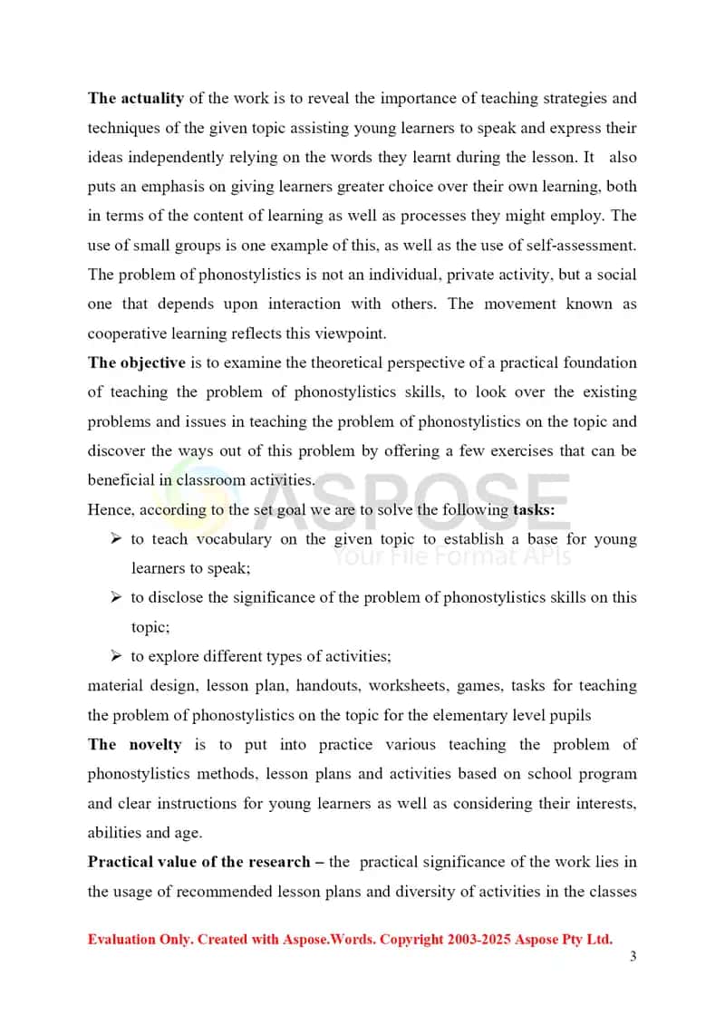PROBLEMS OF PHONOSTYLISTICS AND CLASSIFICATION OF PHONETIC STYLES 3