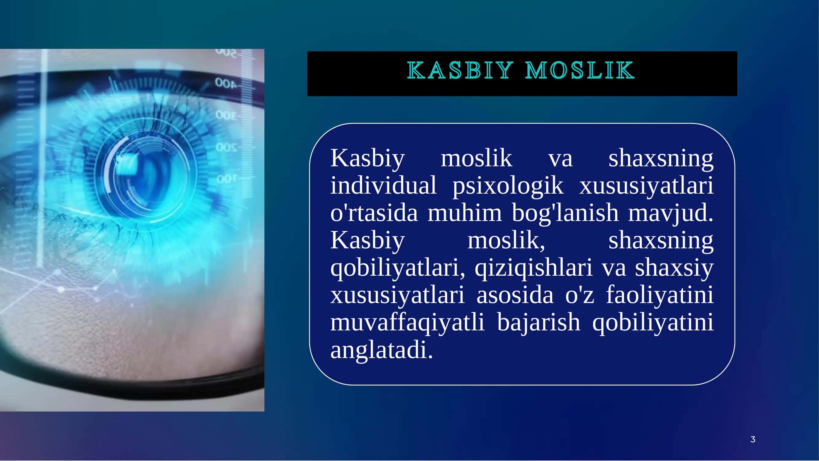 Kasbiy moslik va shaxsning individual psixologik xususiyatlari 3