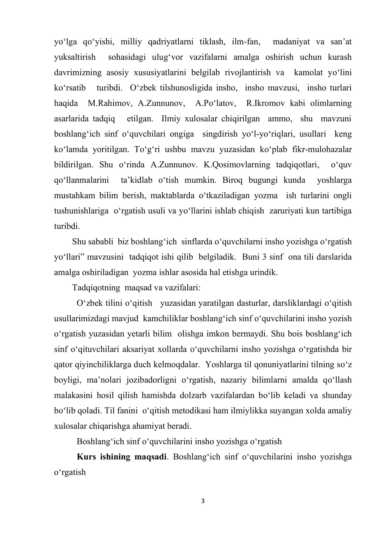 Boshlang‘ich sinf o‘quvchilarini insho yozishga o‘rgatish(3-4sinflar) 3