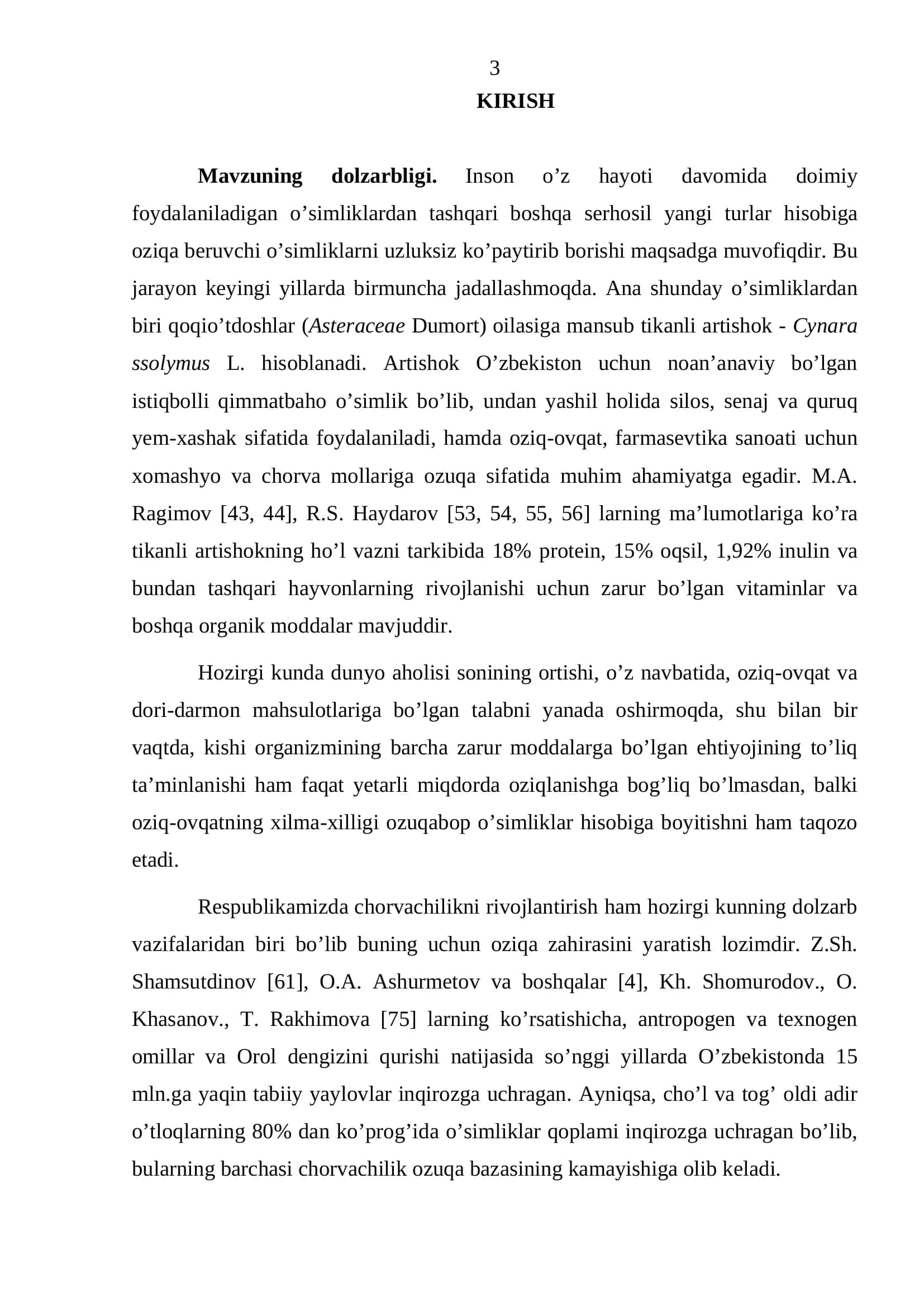 Tikkanli artishokning ontogenezi 3