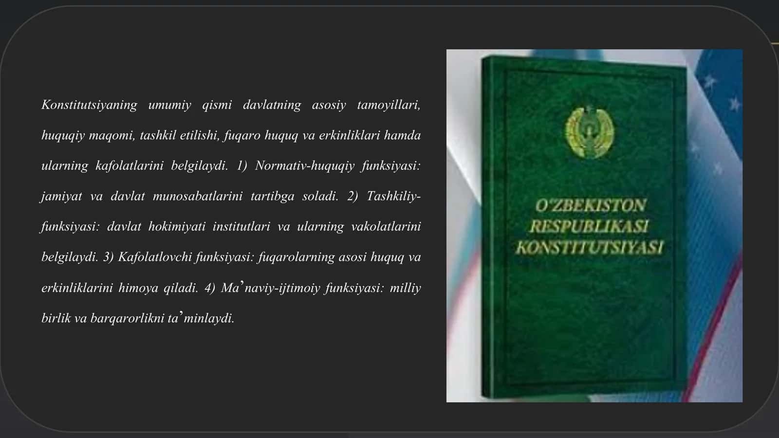 Konstitutsiyaning tuzilishi 3