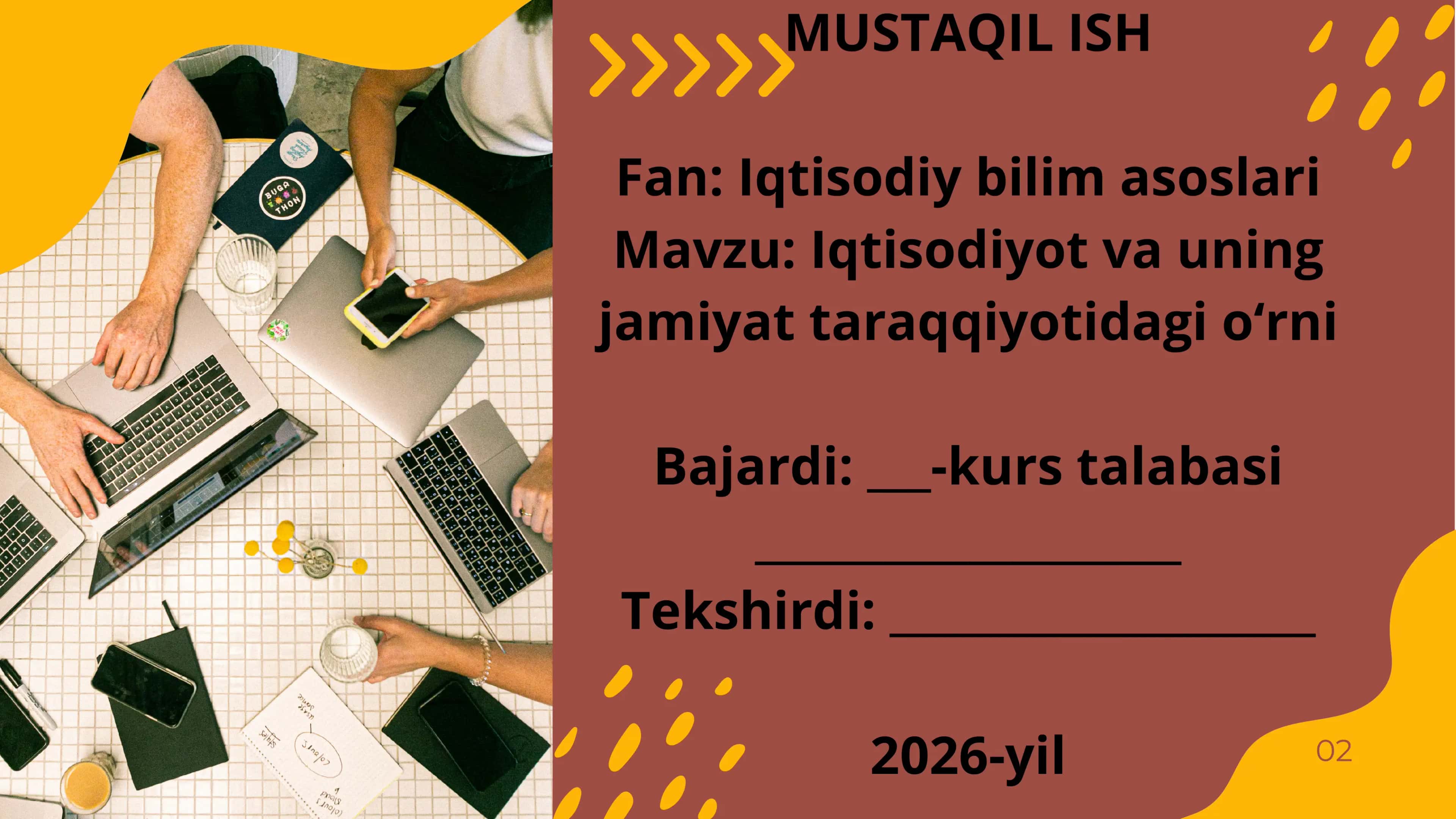 Iqtisodiy bilim asoslari 3