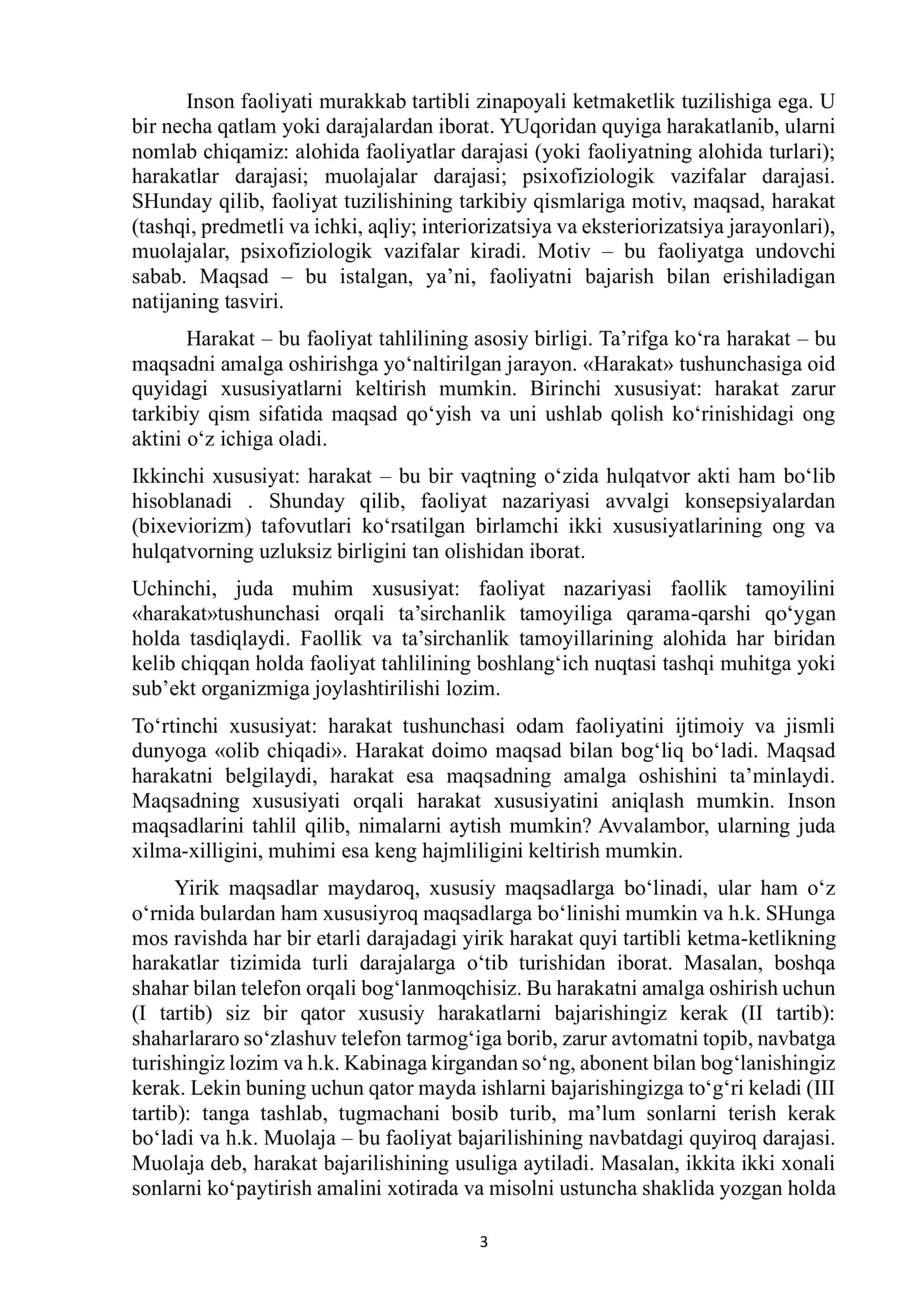Odamning asosiy xususiyatlaridan biri uning mehnat qilish qobiliyatidir 3