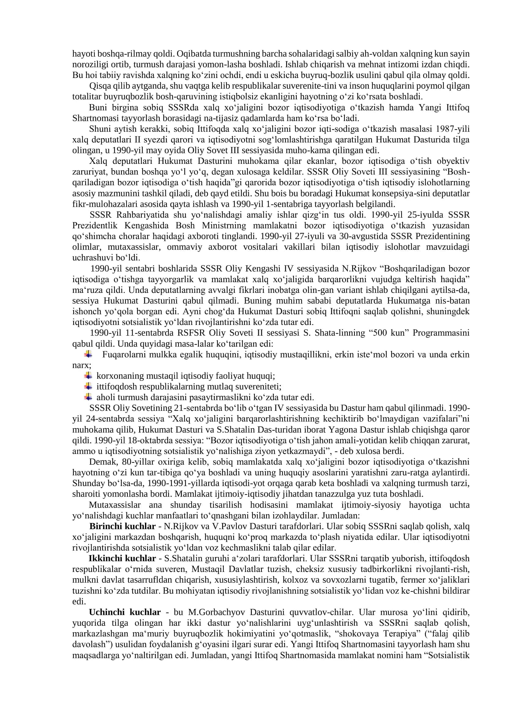 O‘zbekiston Respublikasining Tashkil Topishi va Uning Tarixiy Ahamiyati 3