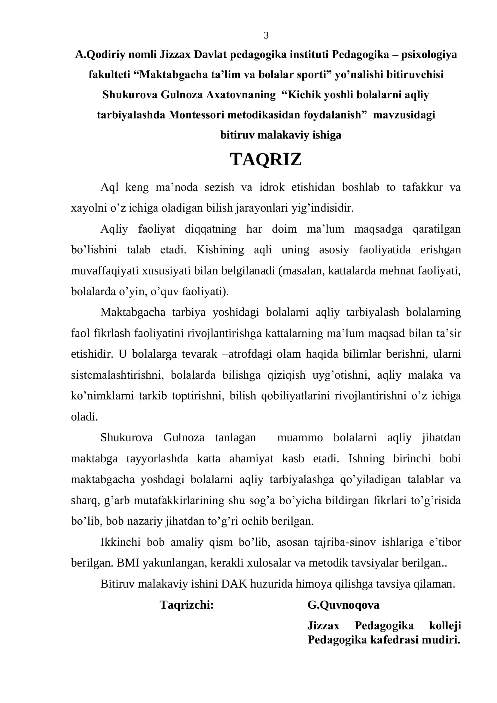 KICHIK YOSHLI BOLALARNI AQLIY TARBIYALASHDA MONTESSORI METODIKASIDAN FOYDALANISH 3