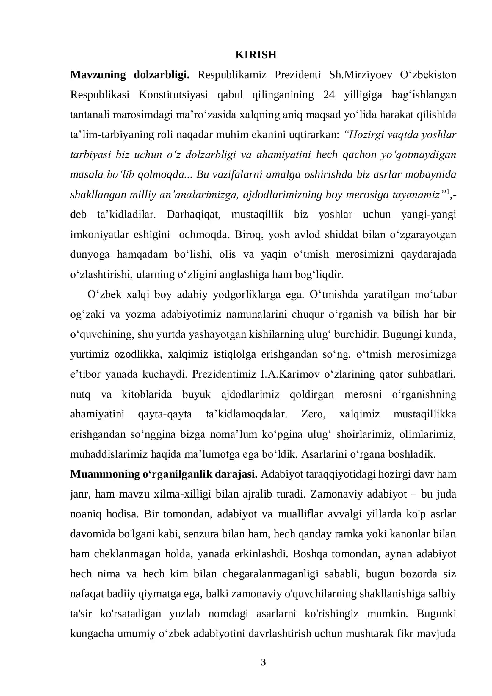 Xalq qissalarining mumtoz adabiyoti shakllanishi va taraqqiyotidagi o'rni 3