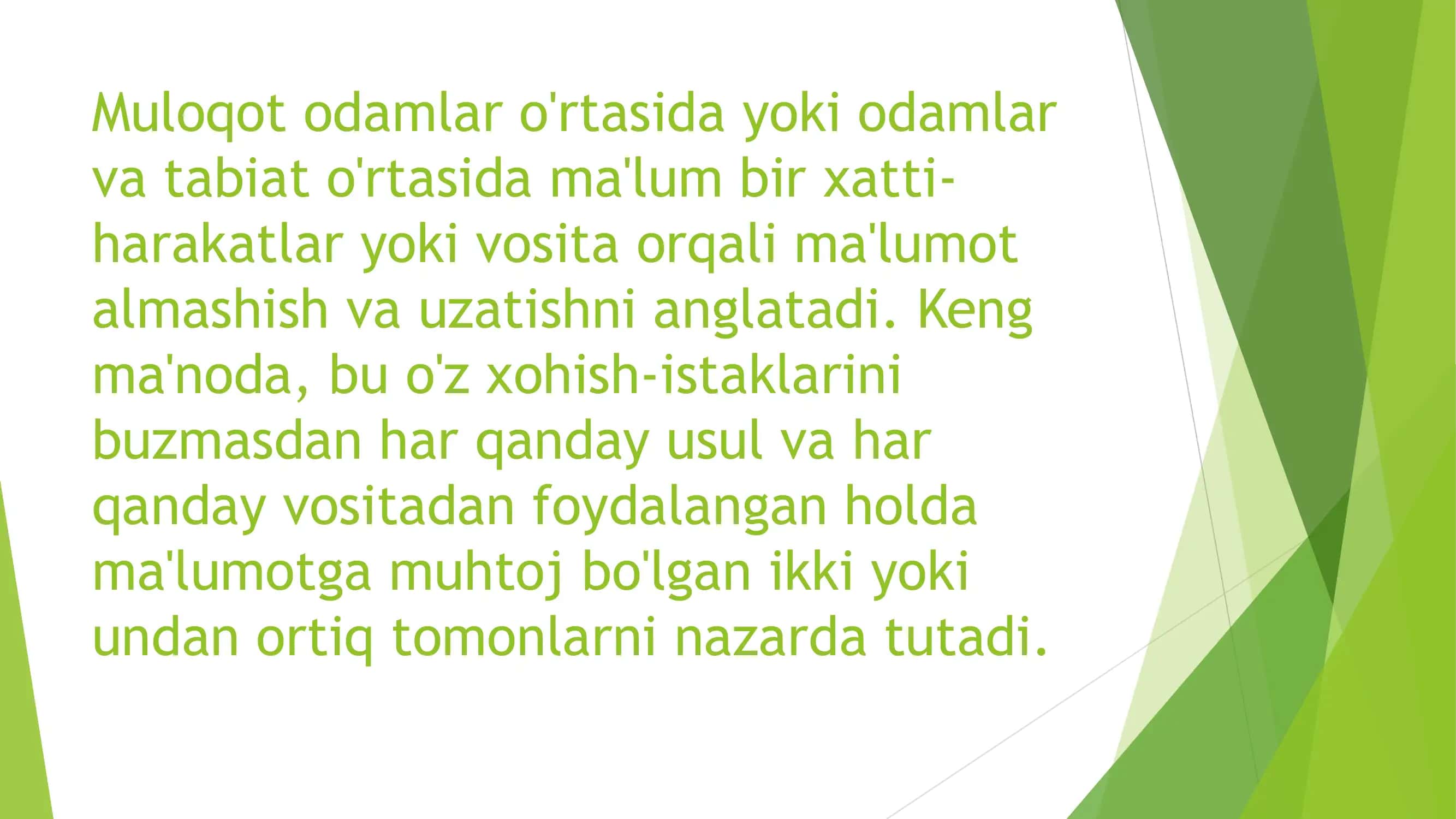 Muloqot tushunchasi va uning huusiyatlari 3