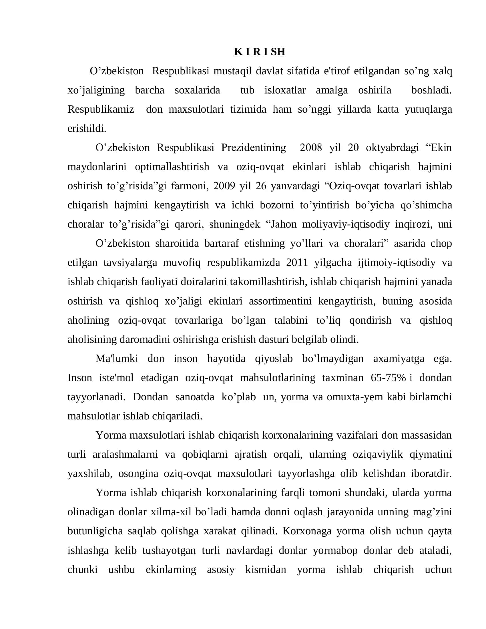 Bug’doydan yorma olish texnologiyasini takomillashtirish 3