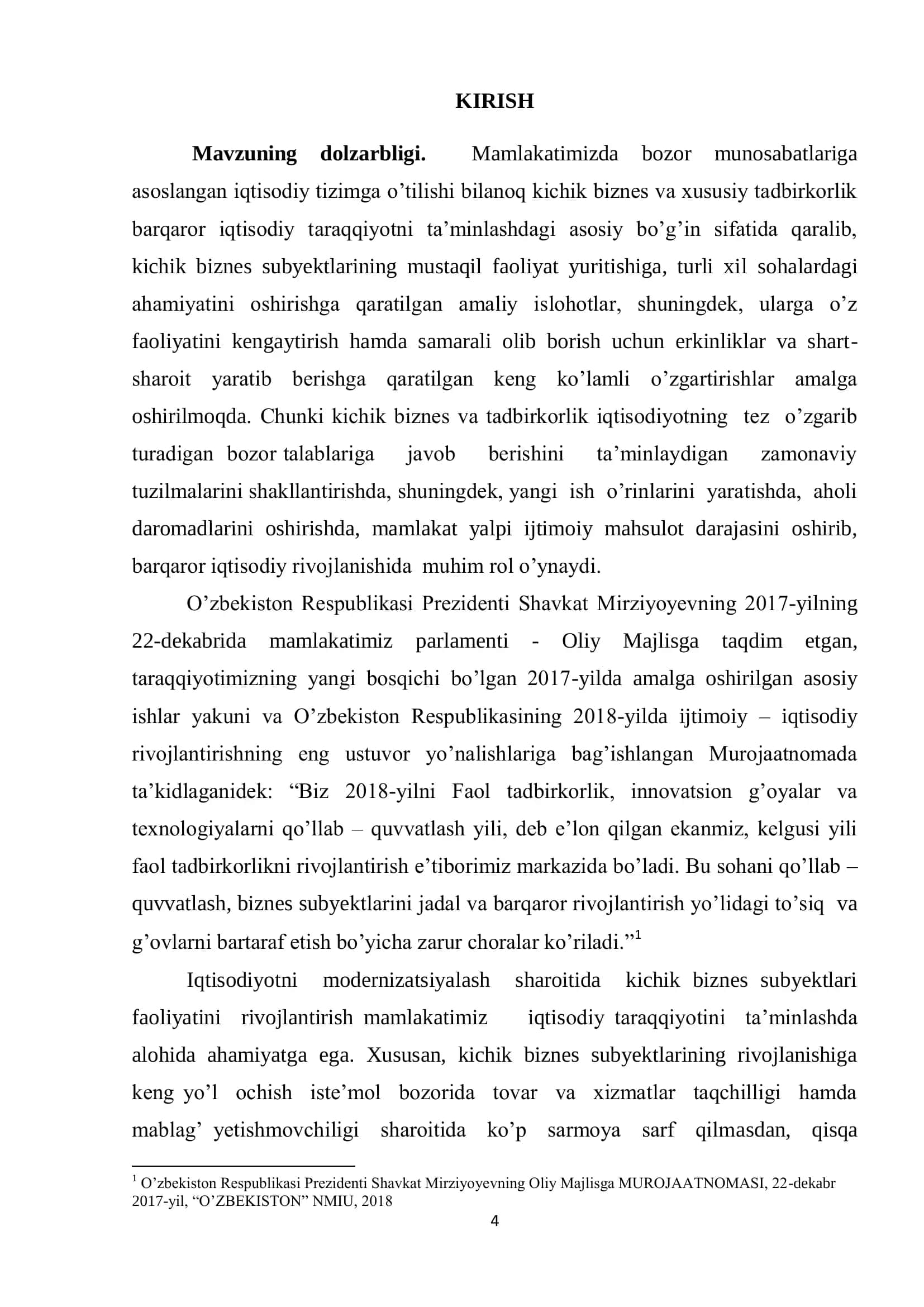 Kichik biznes subyektlarini soliqlar vositasida rag’batlantirish mexanizmlari 3