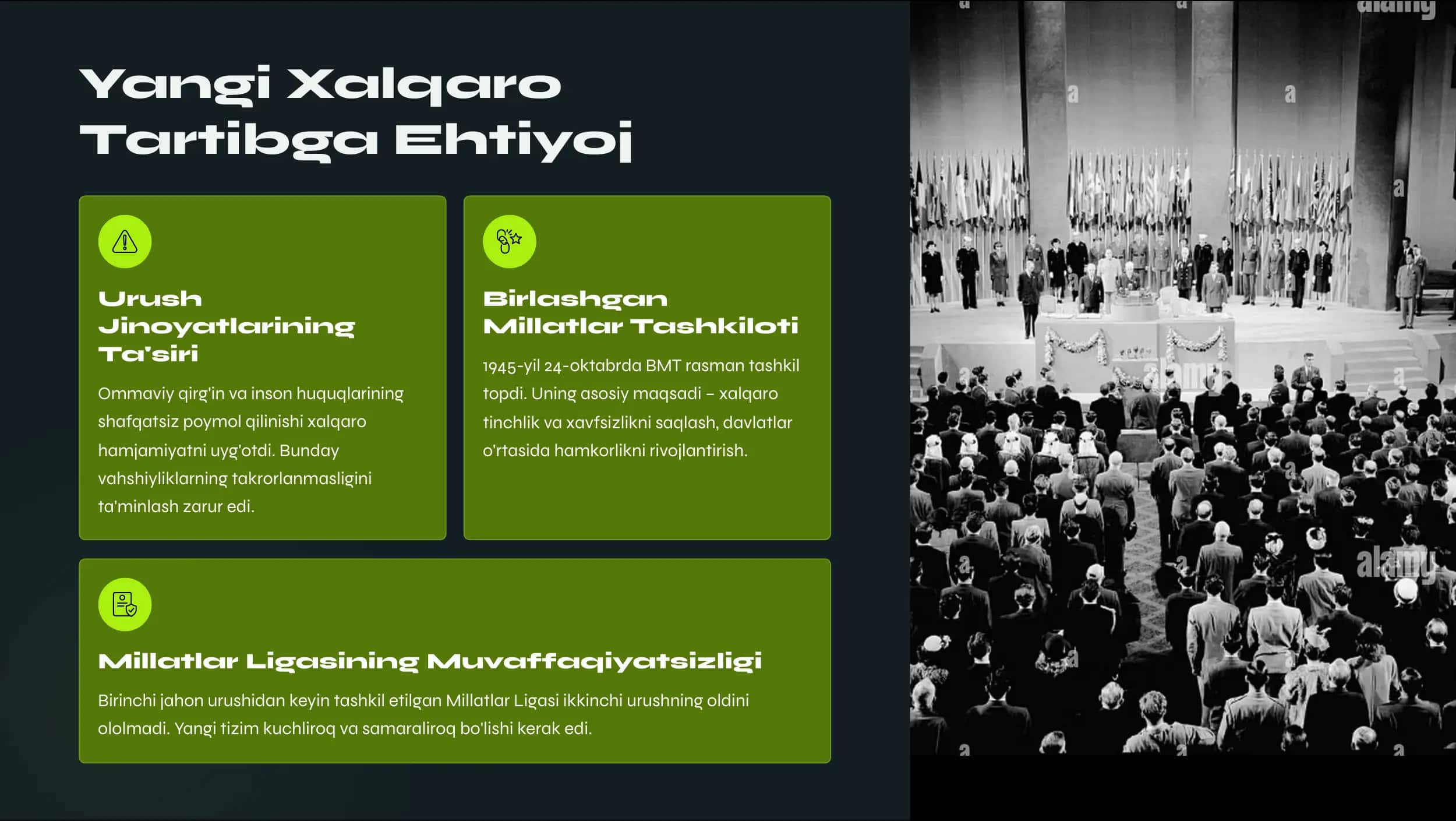 Ikkinchi Jahon Urushidan Keyingi Xalqaro Huquq Tizimining Shakllanishi 3