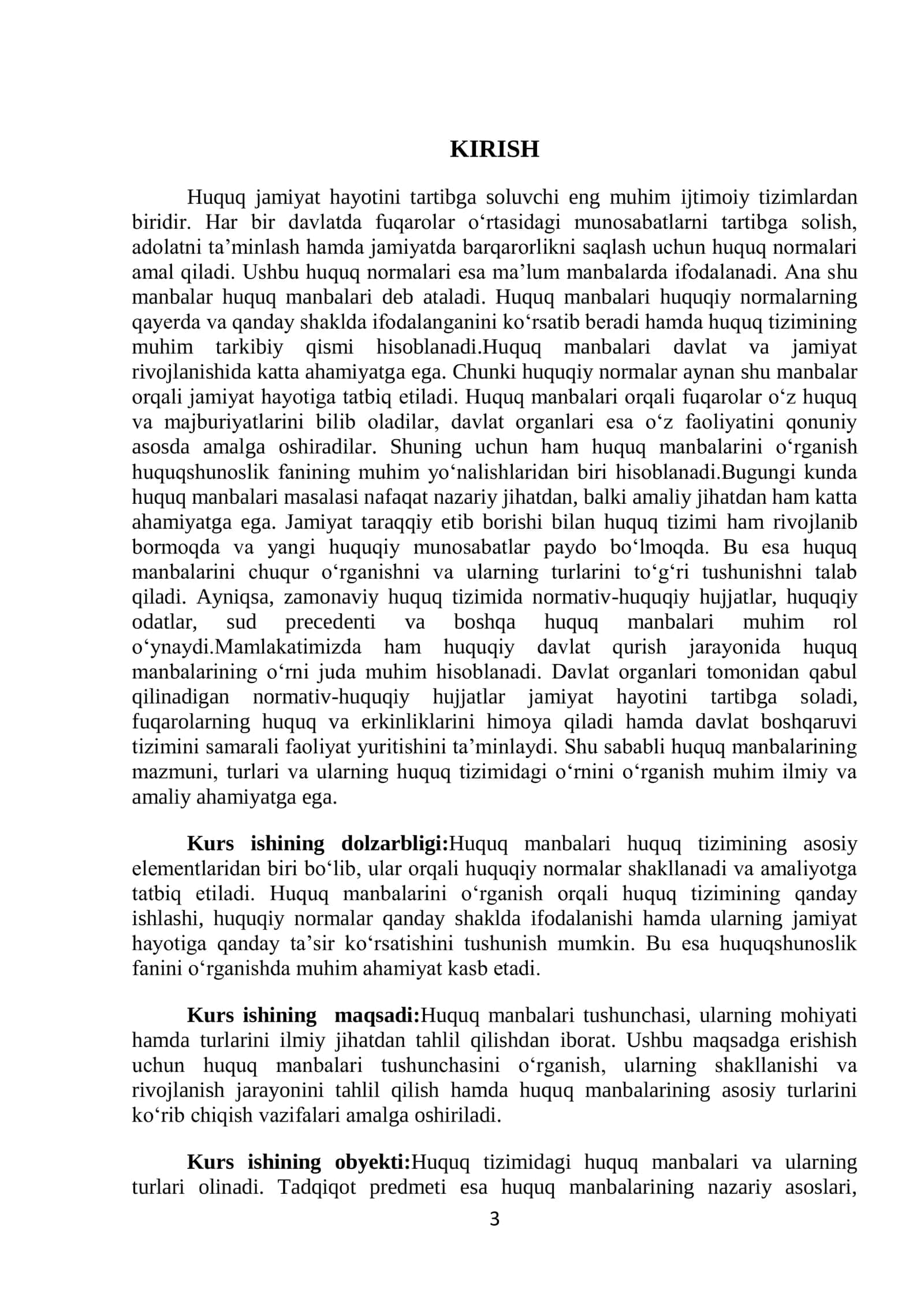 Huquq manbalari va ularning turlari 3