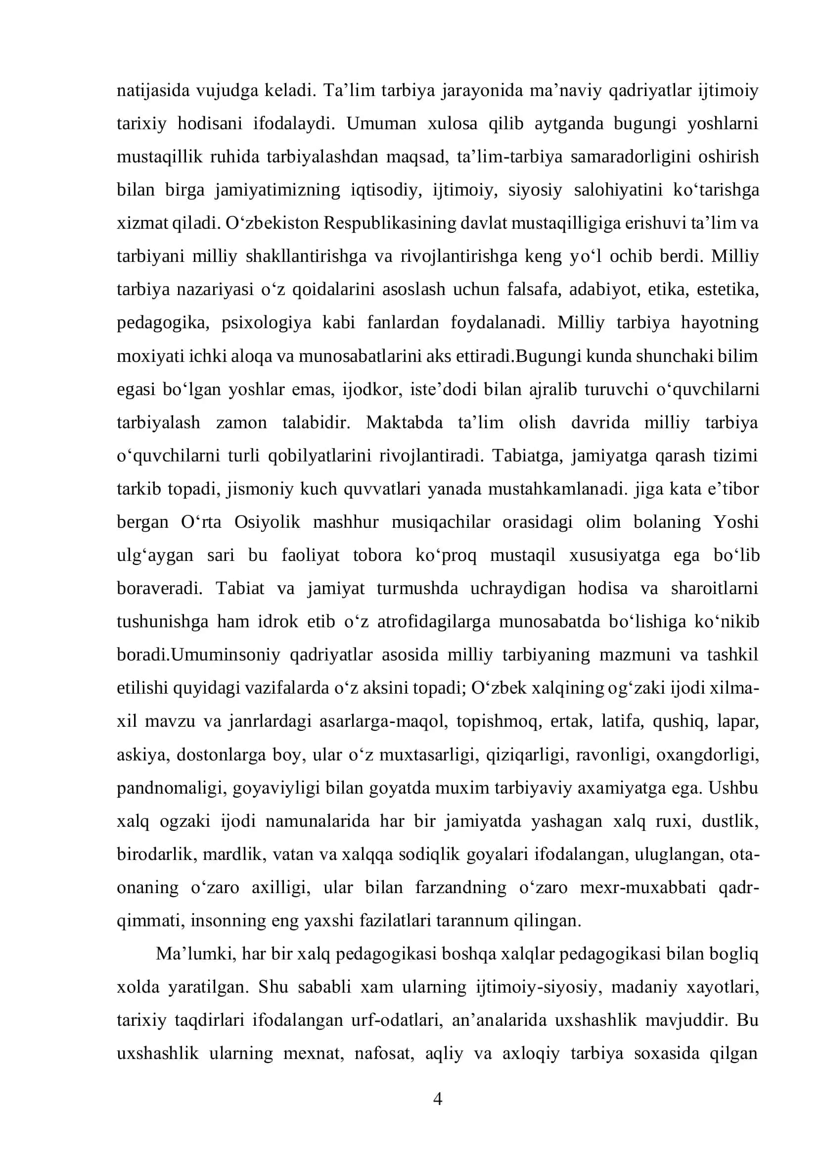MILLIY QADRIYATLAR VA AN’ANALAR ORQALI O‘QUVCHILARNI TARBIYALASH YO‘LLARI 3